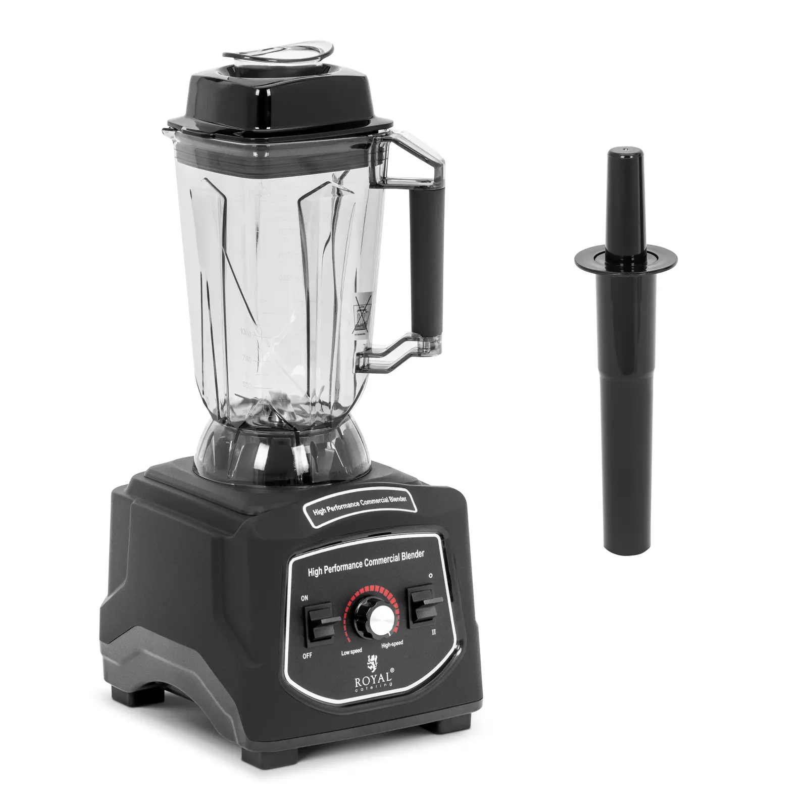 Blender - 1680 W - 2,5 l - impulsfunktion - 24.500 omdr./min. - Royal Catering