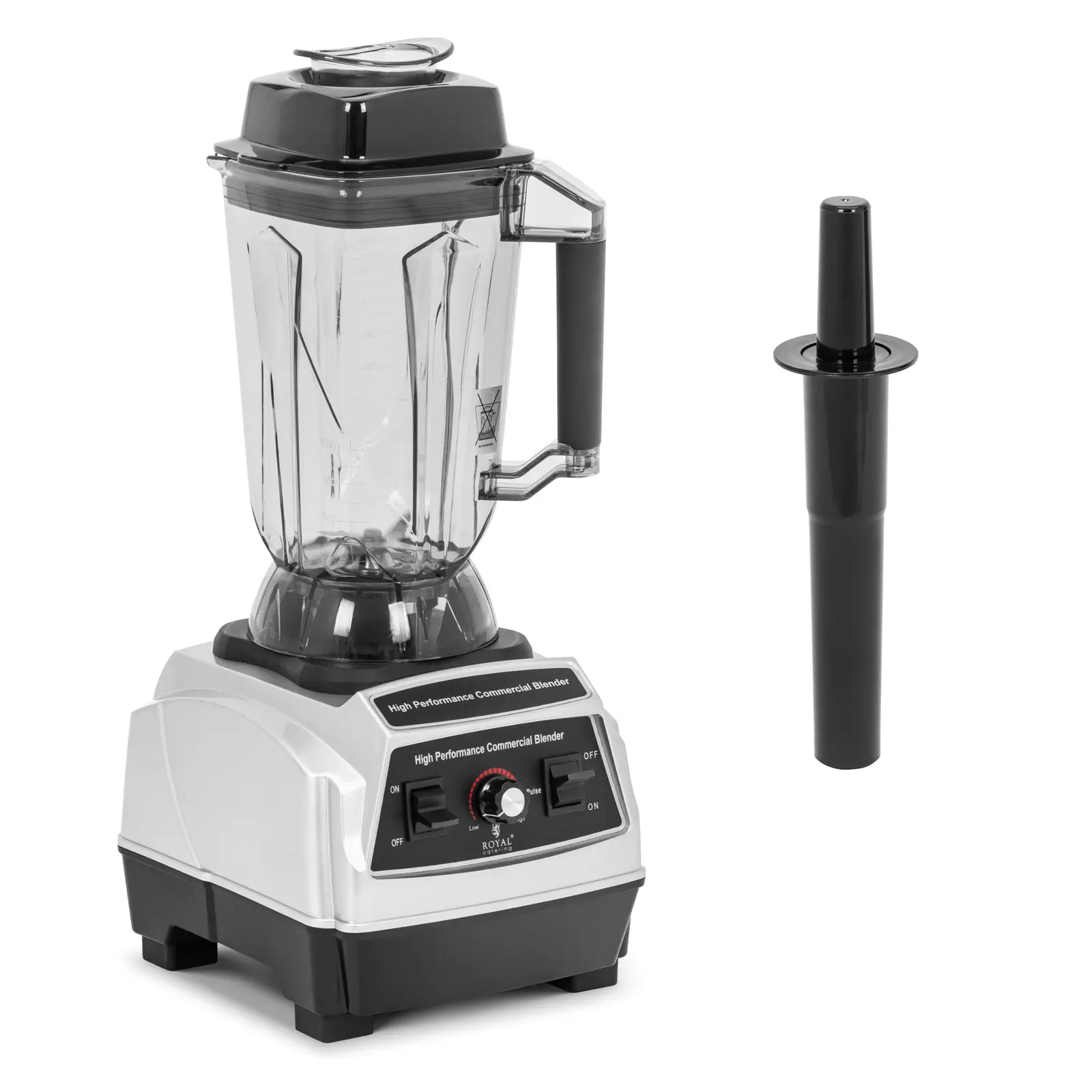 Blender - 1500 W - 2 l - funcție puls - 24.500 rpm - Royal Catering