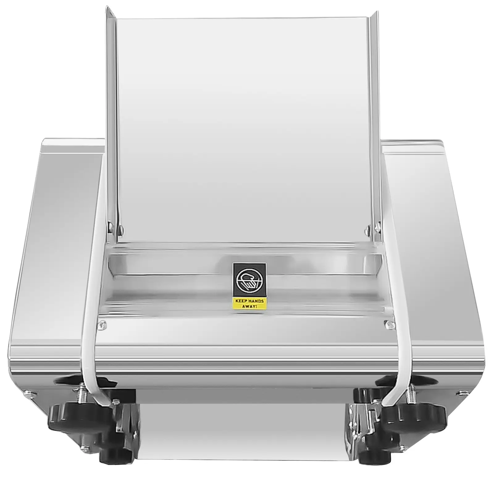 Mașină electrică pentru paste - 28 cm - grosime aluat de 1 până la 14 mm - Royal Catering (Material: Oțel inoxidabil)