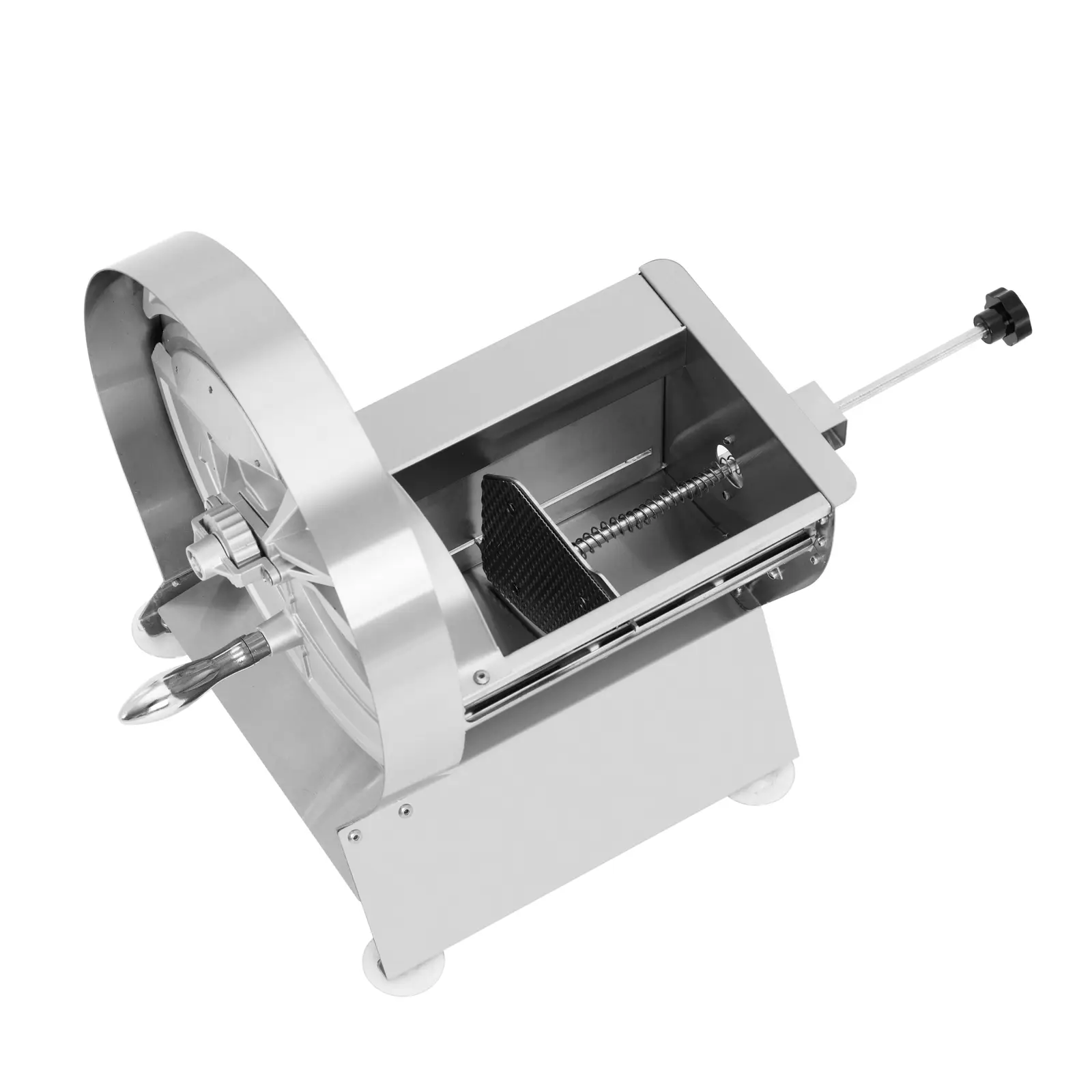 Trancheuse à jambon et légumes - manuelle - 215 mm - jusqu'à 15 mm - Royal Catering (Matériau(x): Acier inoxydable 304)