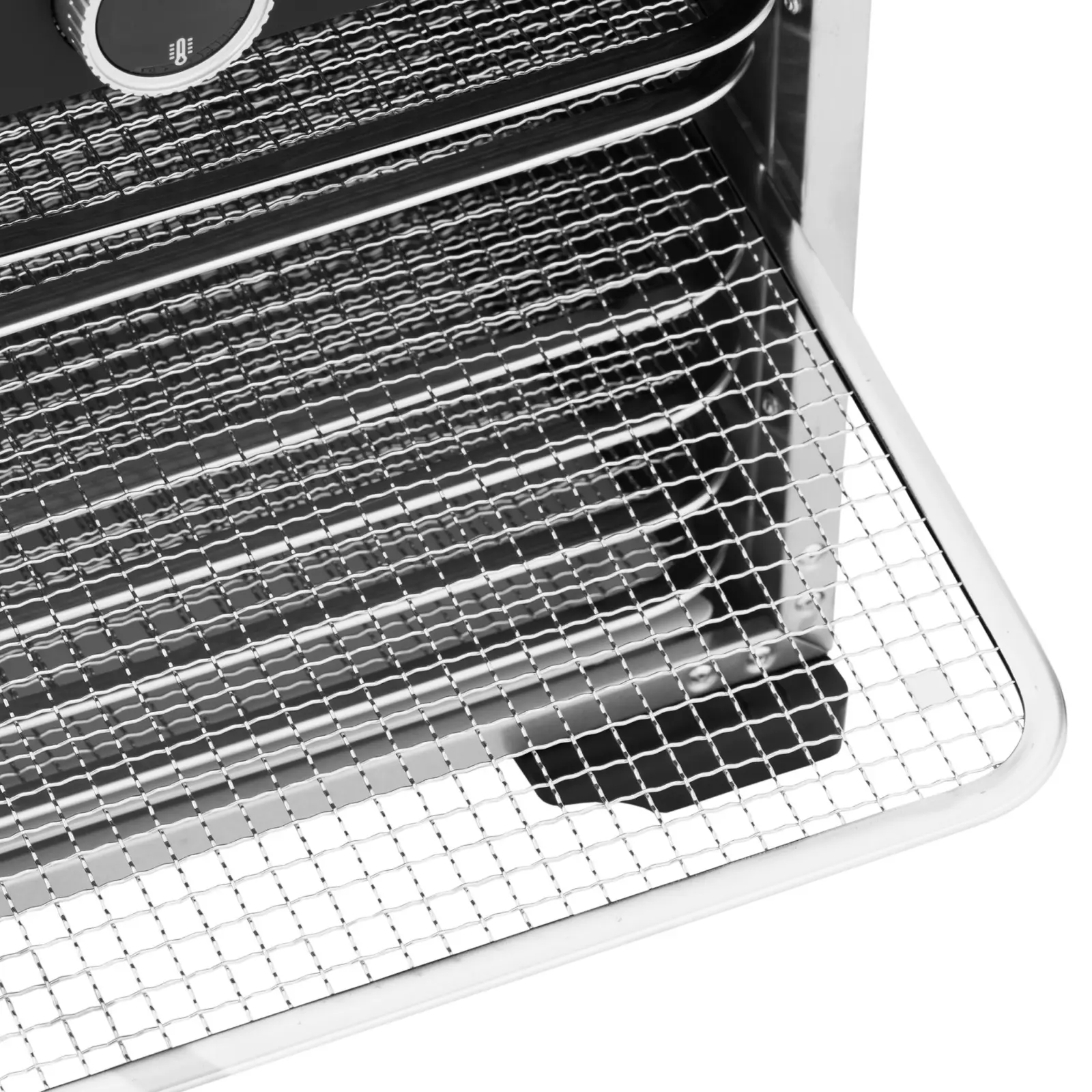 Essiccatore per alimenti - 8 ripiani - 26 l - 800 W - Royal Catering (Numero di grate: 8)