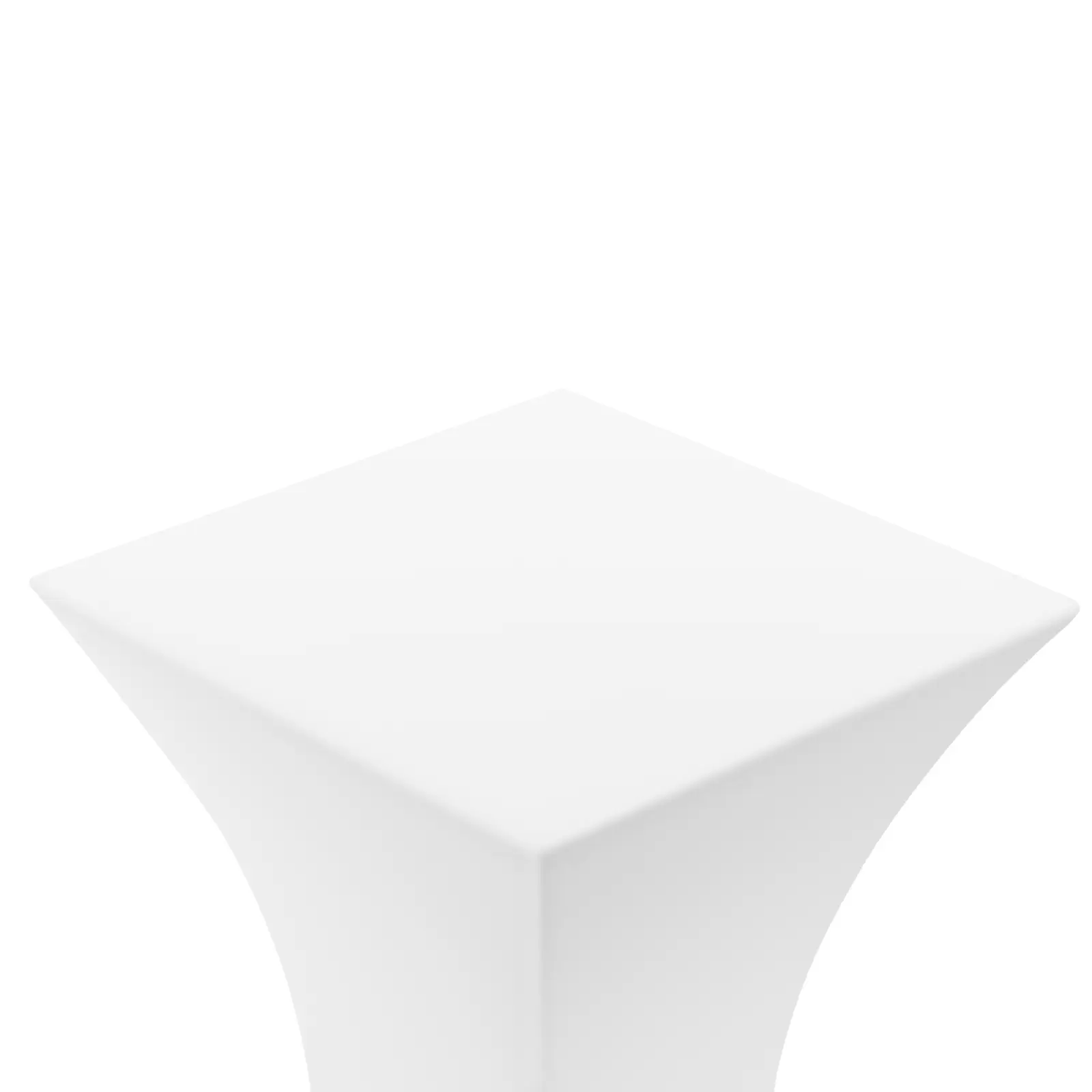 Mange-debout LED - 60 x 60 x 110 cm - RVBB - fonctionnement sur batterie - blanc mat (Fonctionnement sur batterie(s): Oui)