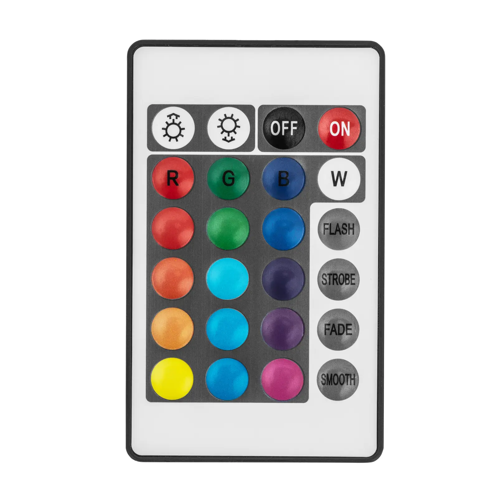 LED-Sessel -  66 x 68 cm - RGBW - Akkubetrieb - mattweiß - Royal Catering (Fernbedienung: Ja)