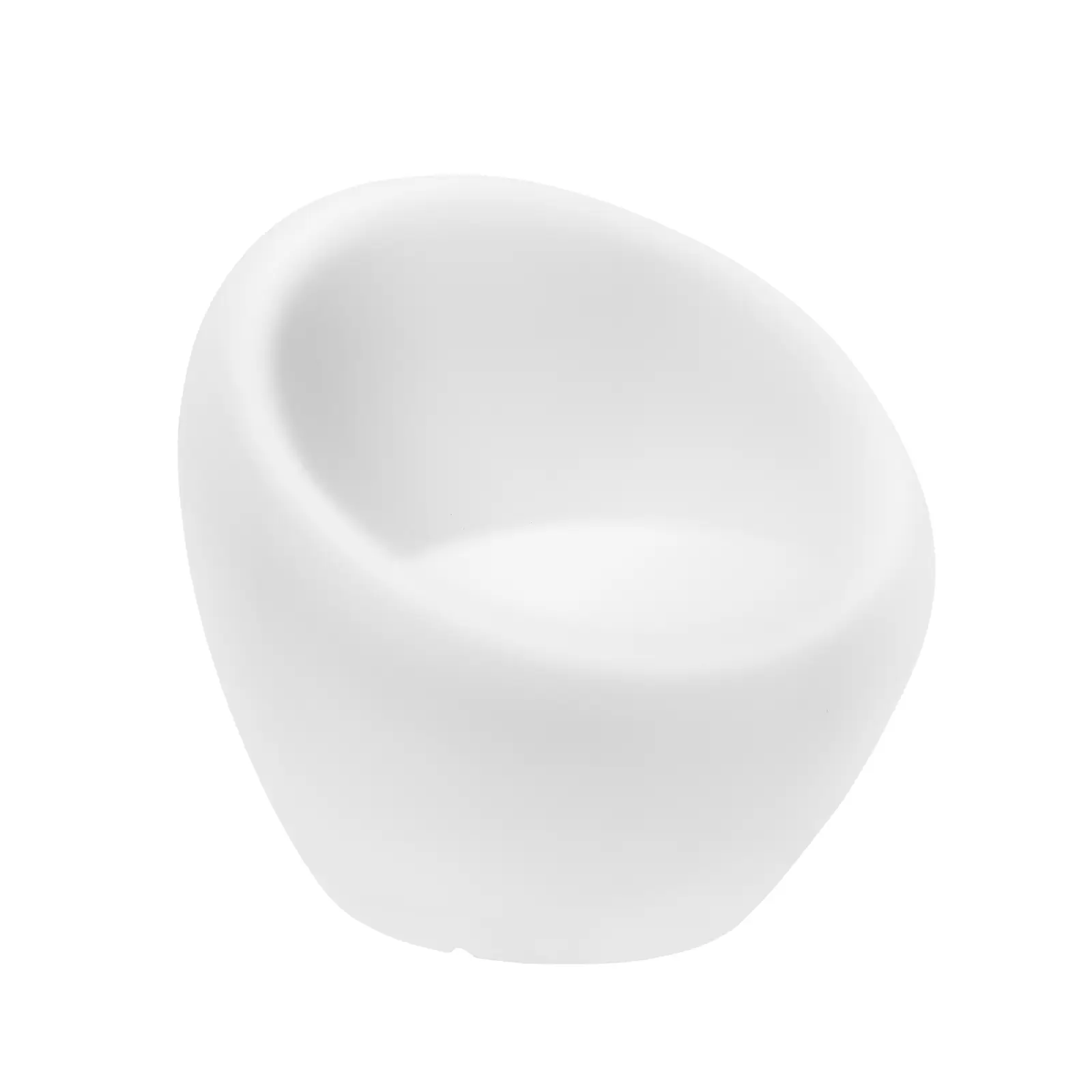 LED-Sessel -  66 x 68 cm - RGBW - Akkubetrieb - mattweiß - Royal Catering (Batteriebetrieben: Ja)