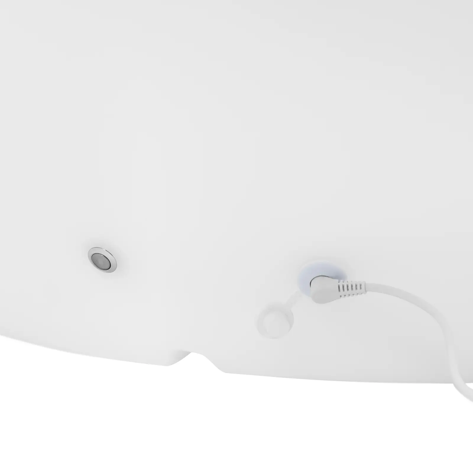 LED-Sessel -  66 x 68 cm - RGBW - Akkubetrieb - mattweiß - Royal Catering (Ladung max.: 200 kg)
