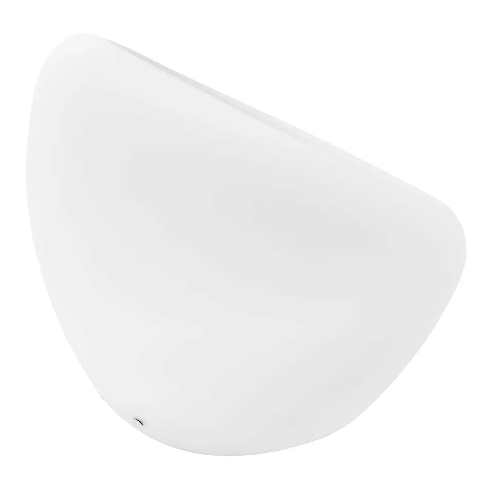 LED-Sessel -  66 x 68 cm - RGBW - Akkubetrieb - mattweiß - Royal Catering (Betriebsdauer Batterie: 10 h)