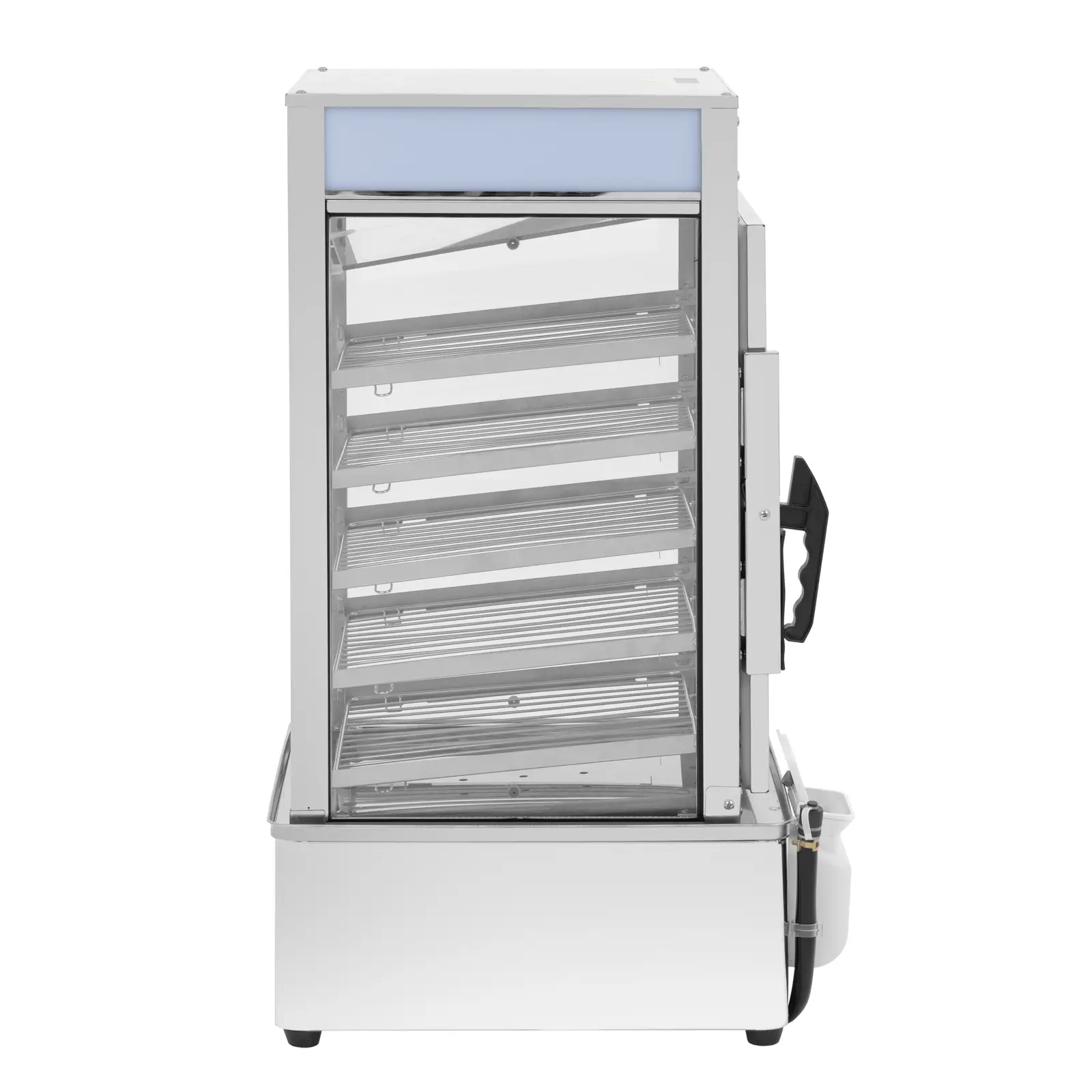 Napařovač na knedlíky - 5 mřížek 30 x 29,5 cm - 30–110 °C - Royal Catering (Materiál: Ušlechtilá ocel)