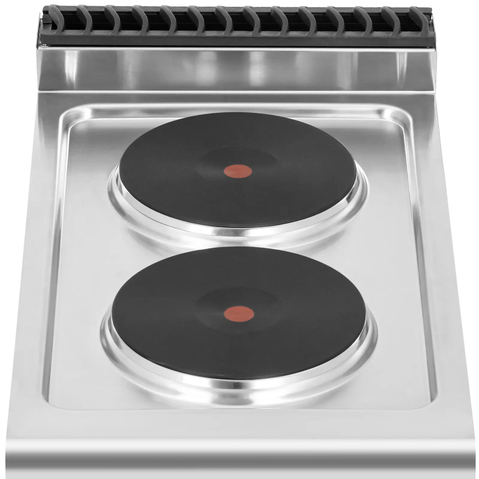 Cucina elettrica professionale - 5,2 kW - 2 fornelli - Mobiletto - Royal Catering - 2