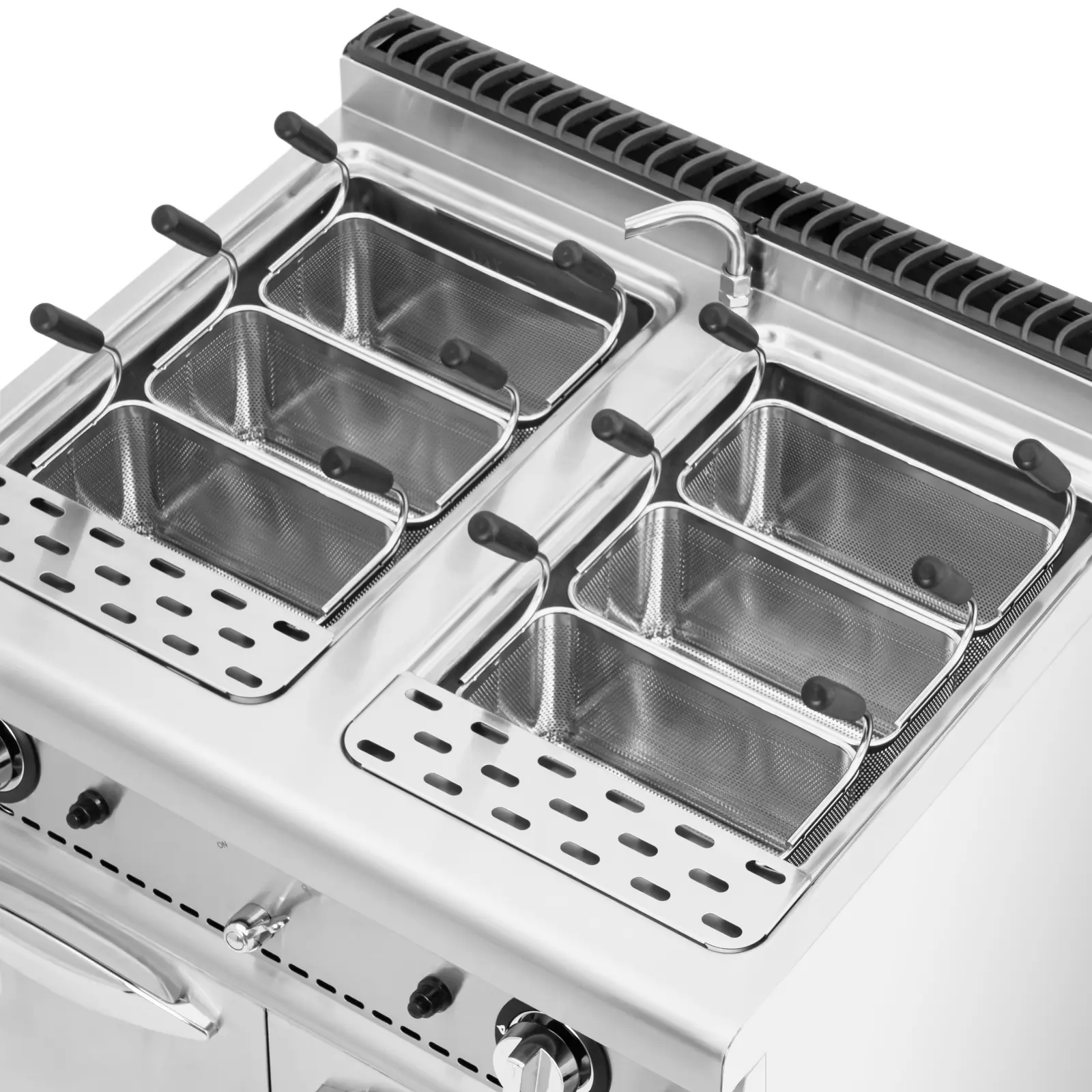 Cuece pasta de gas - 4 x 4 kW - propano / GLP / gas natural - 80 x 73 cm - serie Pro 730 - Royal Catering