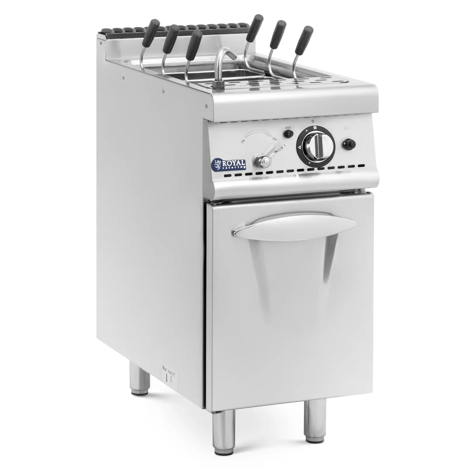 Cuiseur à pâtes gaz - 2 x 4 kW - propane/GPL/gaz naturel - 40 x 73 cm - Pro 730 Series - Royal Catering