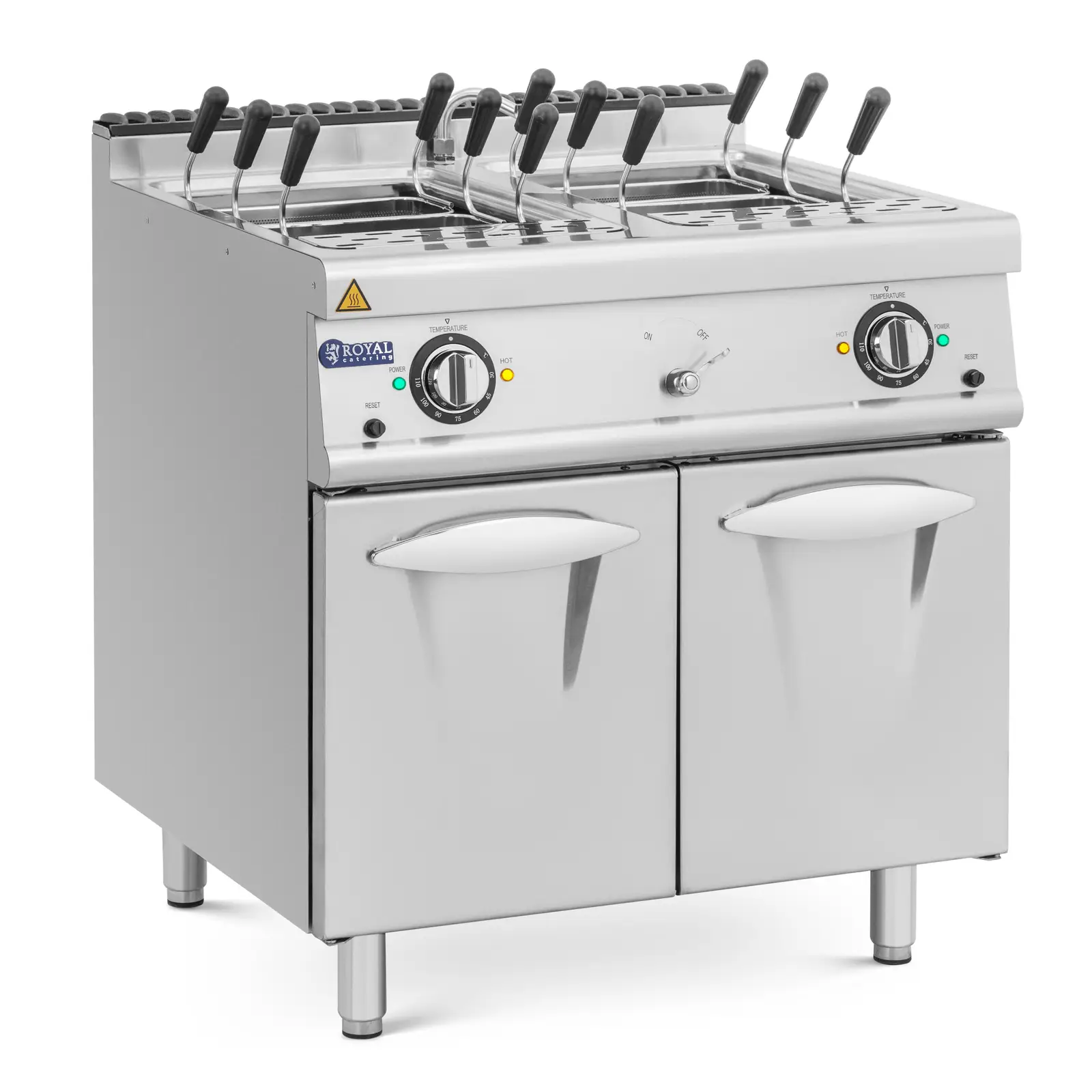 Elektromos tésztafőző - 18 kW - 400 V - 80 x 73 cm - Pro 730 Series - Royal Catering