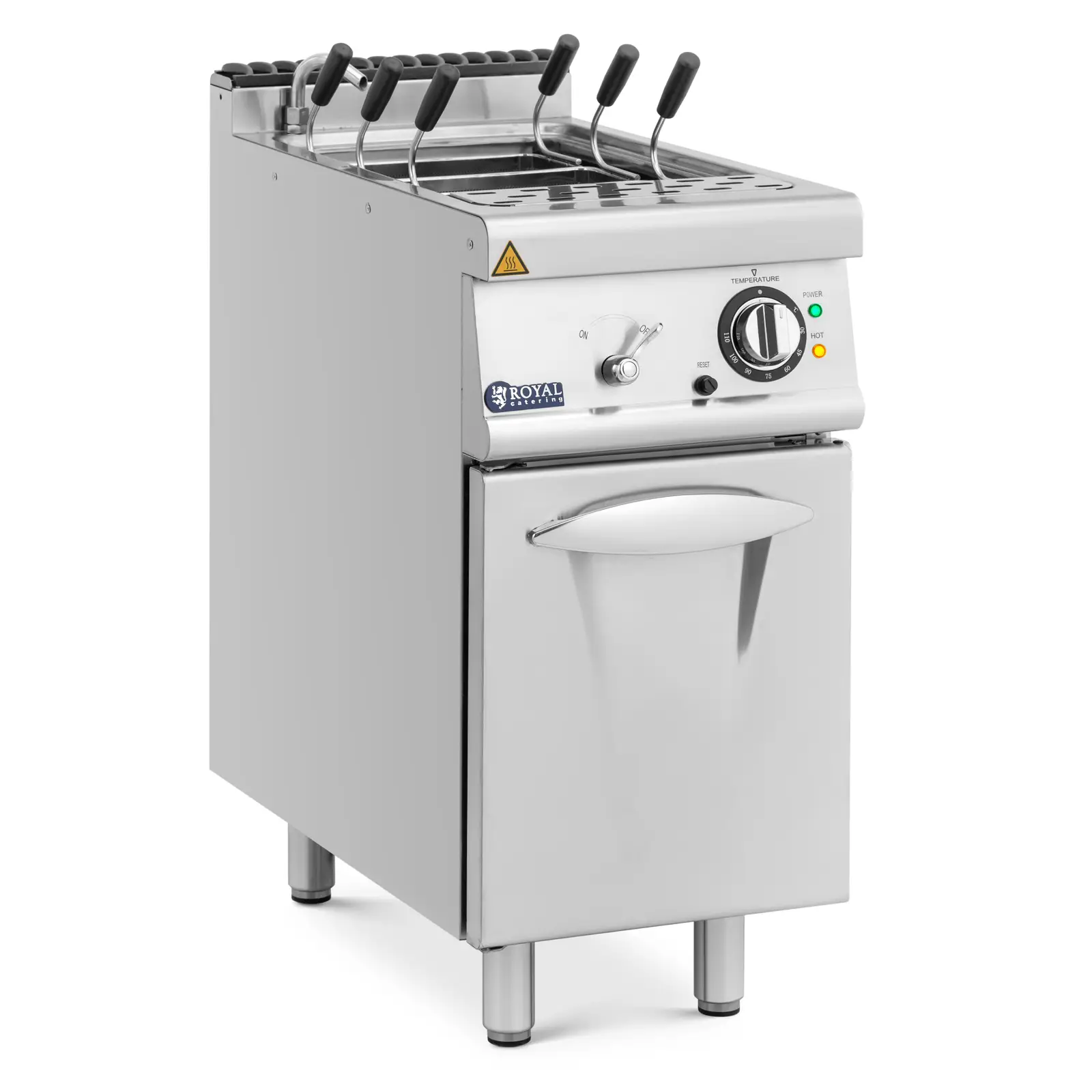 Electric Pasta Cooker - 9 kW - 400 V - 40 X 73 Cm - Pro 730 Series - Royal Catering