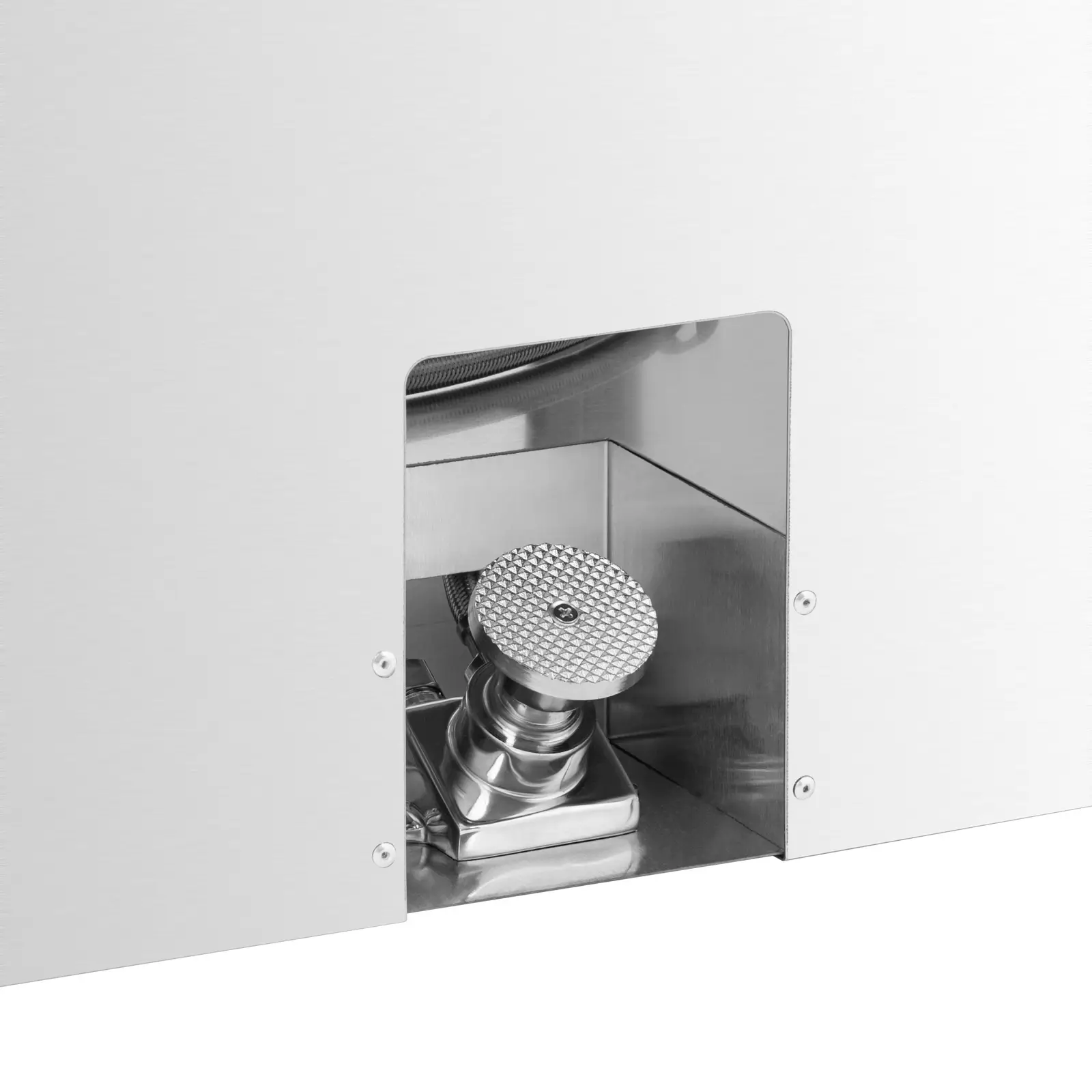 Évier autonome - Inox - Pédale de commande - 357 x 120 mm - Royal Catering (Bec(s) déverseur(s) orientable(s): Non)