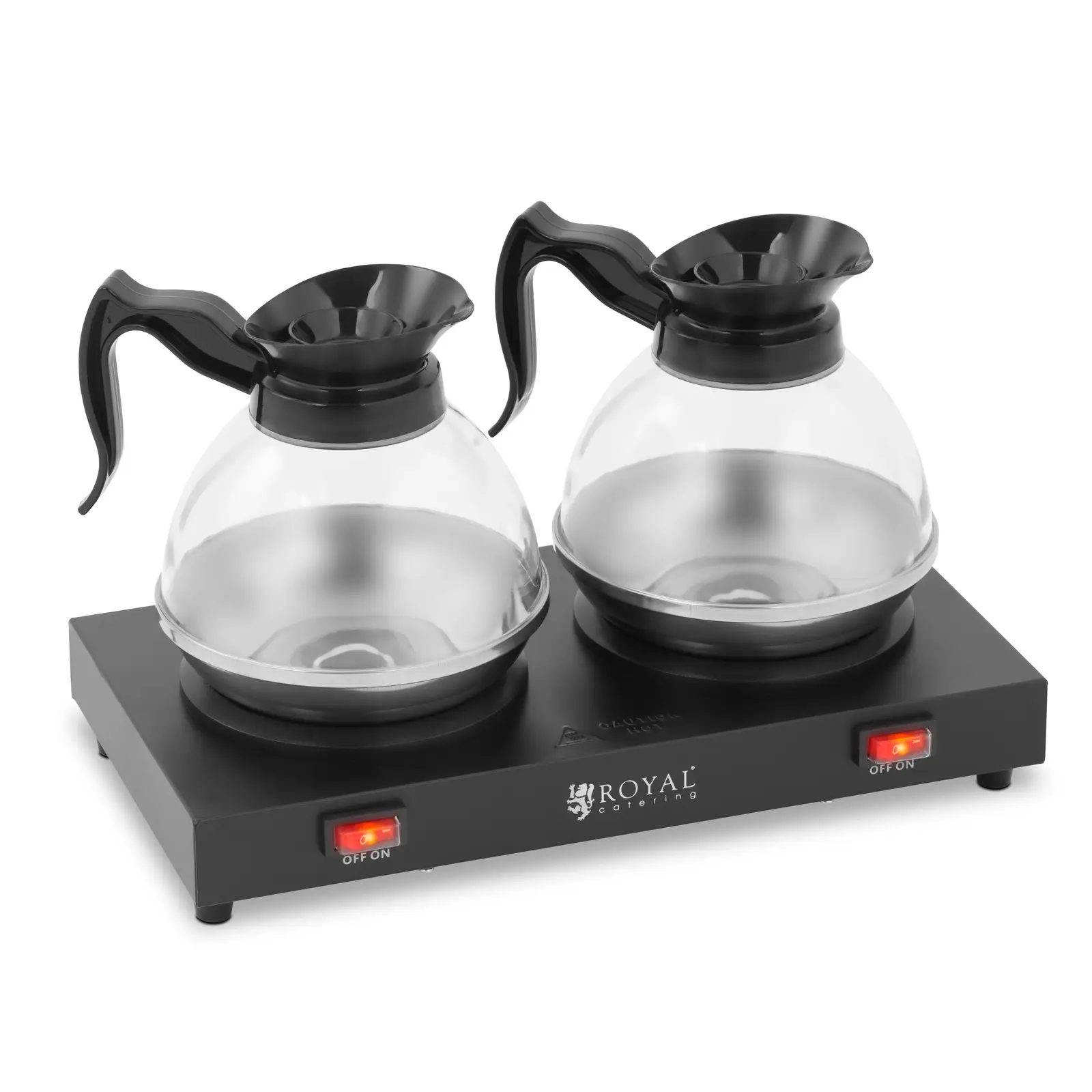 Tea & Coffee Hot Plate - 160 W - 2 warming plates - 2 coffee pots - Royal Catering