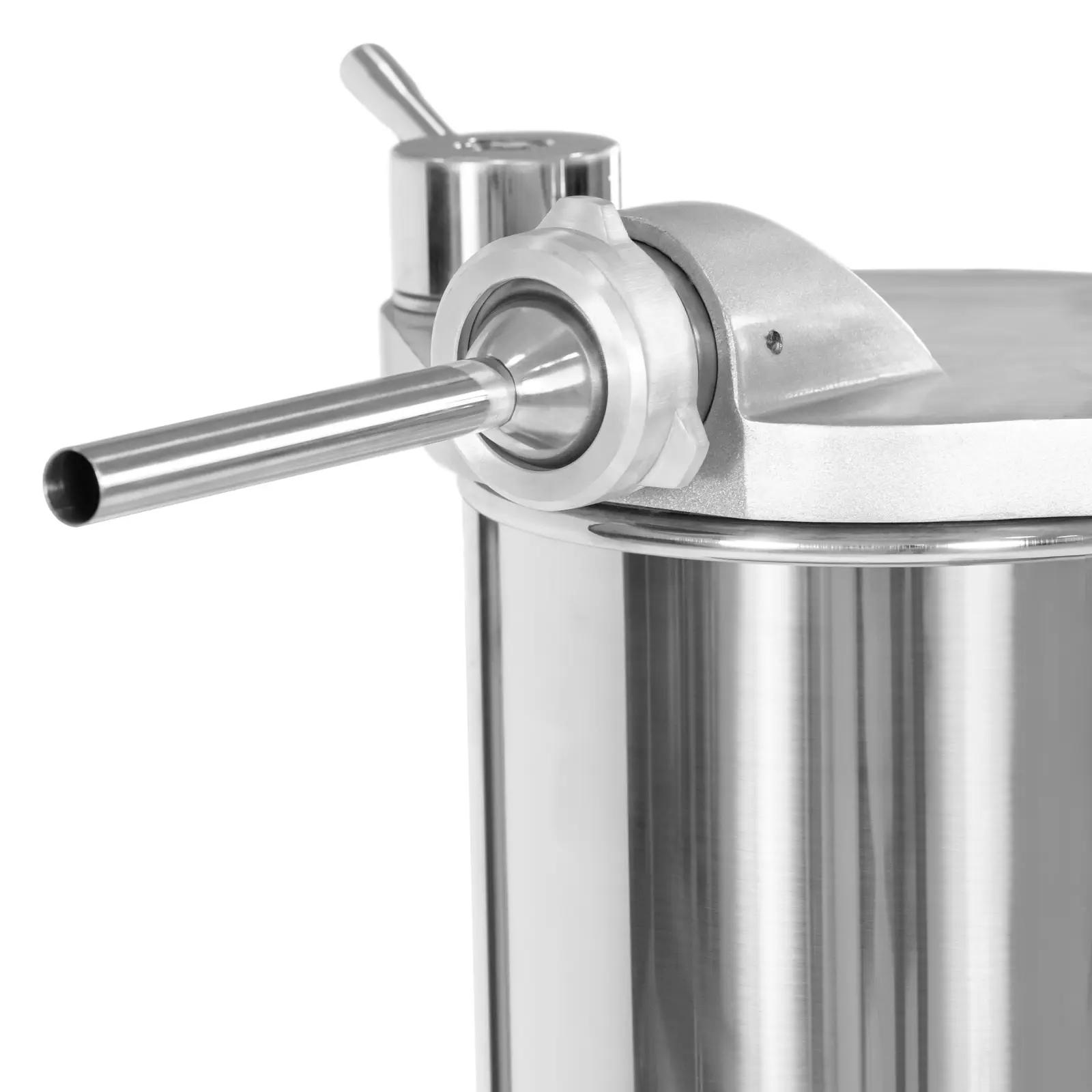 Poussoir à saucisse - 18 L - hydraulique - Royal Catering (Matériau(x): Acier inoxydable)