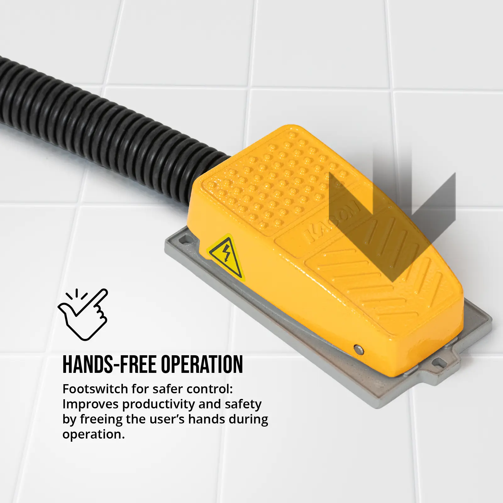 Poussoir à saucisse - 18 L - hydraulique - Royal Catering (Contrôle de la vitesse: Oui)