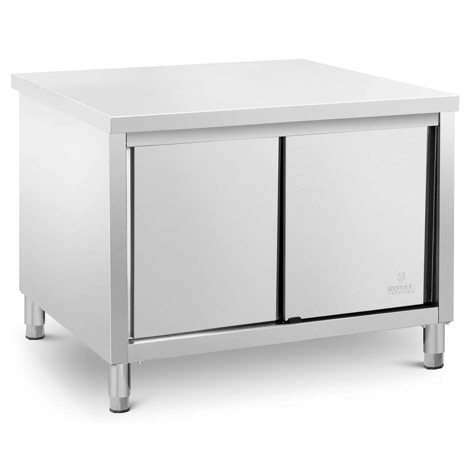 Stainless Steel Kitchen Cabinet - ECO - 120 x 80 cm - 500 kg - Royal Catering - Product Image