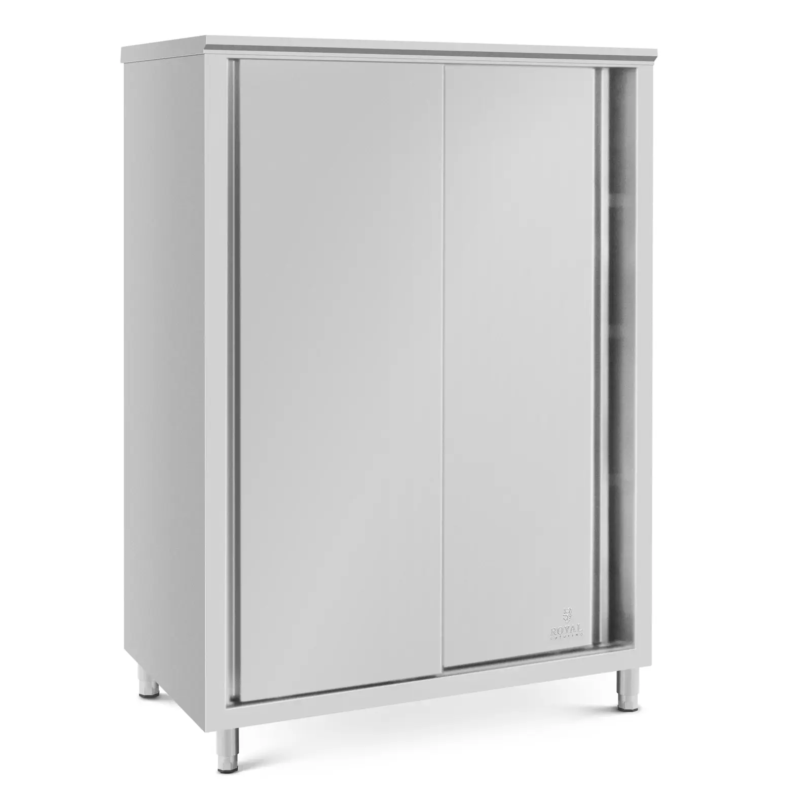 προϊόντα δεύτερης επιλογής του εργοστασίου Ντουλάπα πιάτων από ανοξείδωτο χάλυβα - 120 x 70 x 180 εκ. - Royal Catering - Εικόνα προϊόντος