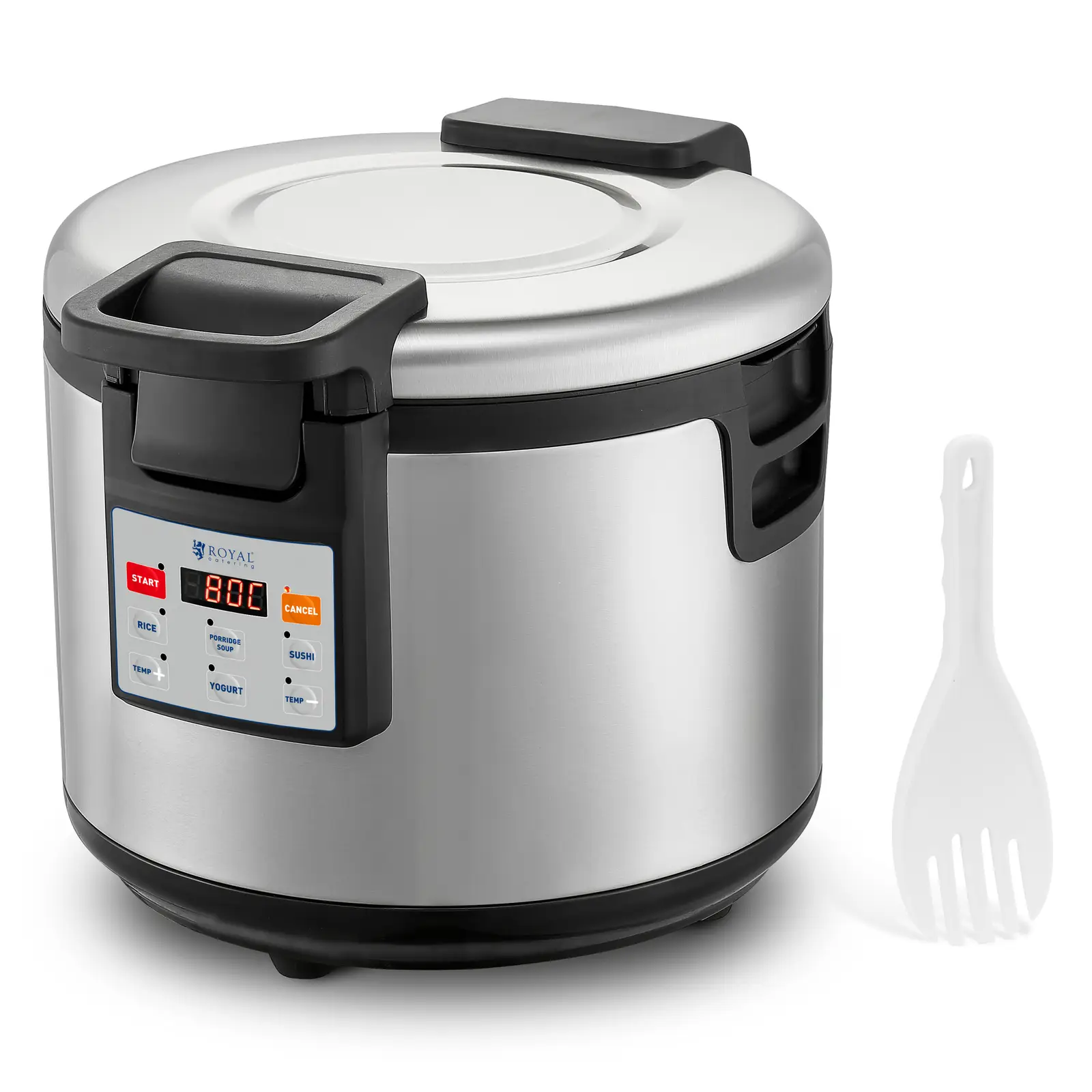 Ohřívač rýže - 26 l - digitální nastavení teploty: 40 - 80 °C - Royal Catering