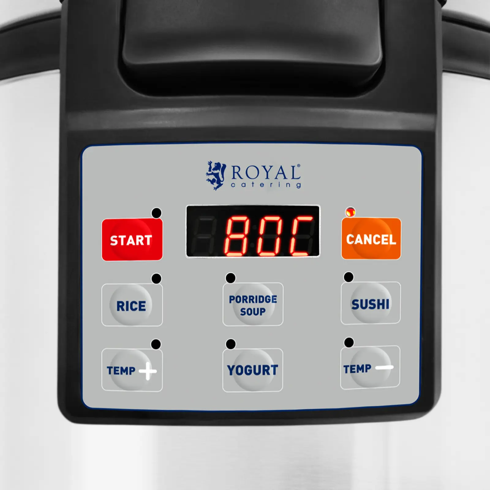 Ohřívač rýže - 26 l - digitální nastavení teploty: 40 - 80 °C - Royal Catering (Výkon [W]: 110)