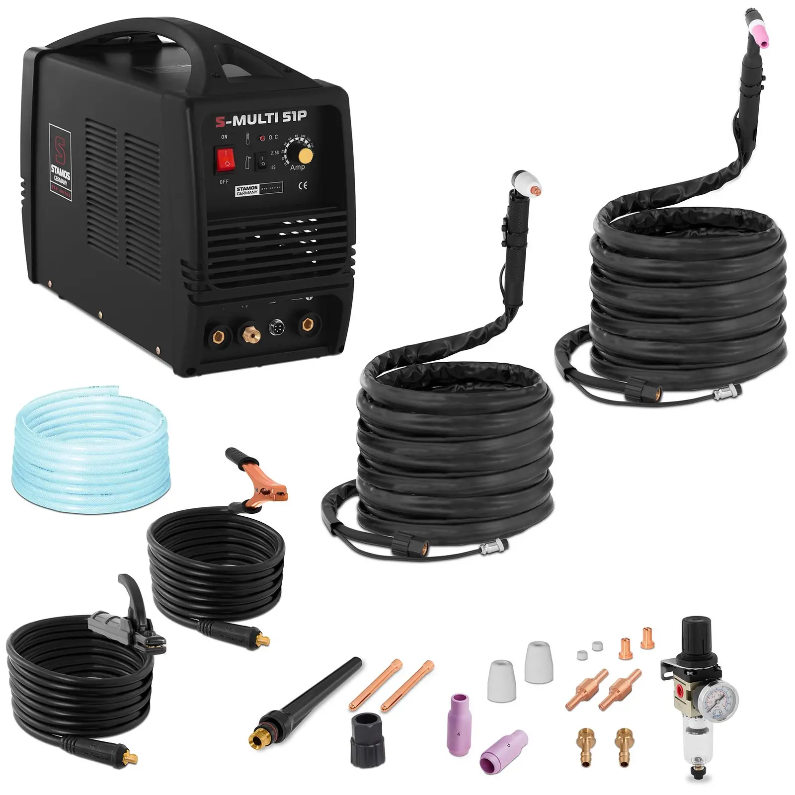 Kakkoslaatu Yhdistelmähitsauskone - TIG 180 A - Cut 50 A - MMA- PRO - Tuotekuva