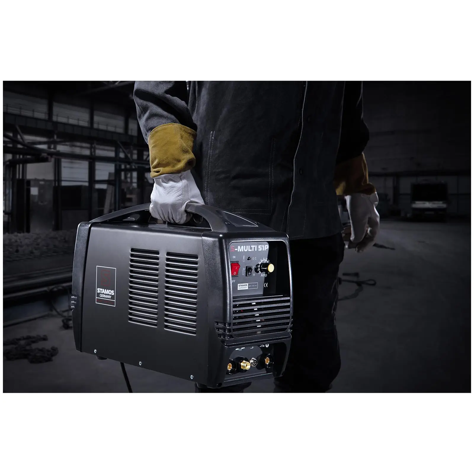 Kakkoslaatu Yhdistelmähitsauskone - TIG 180 A - Cut 50 A - MMA- PRO (TIG-johto: 8 m)