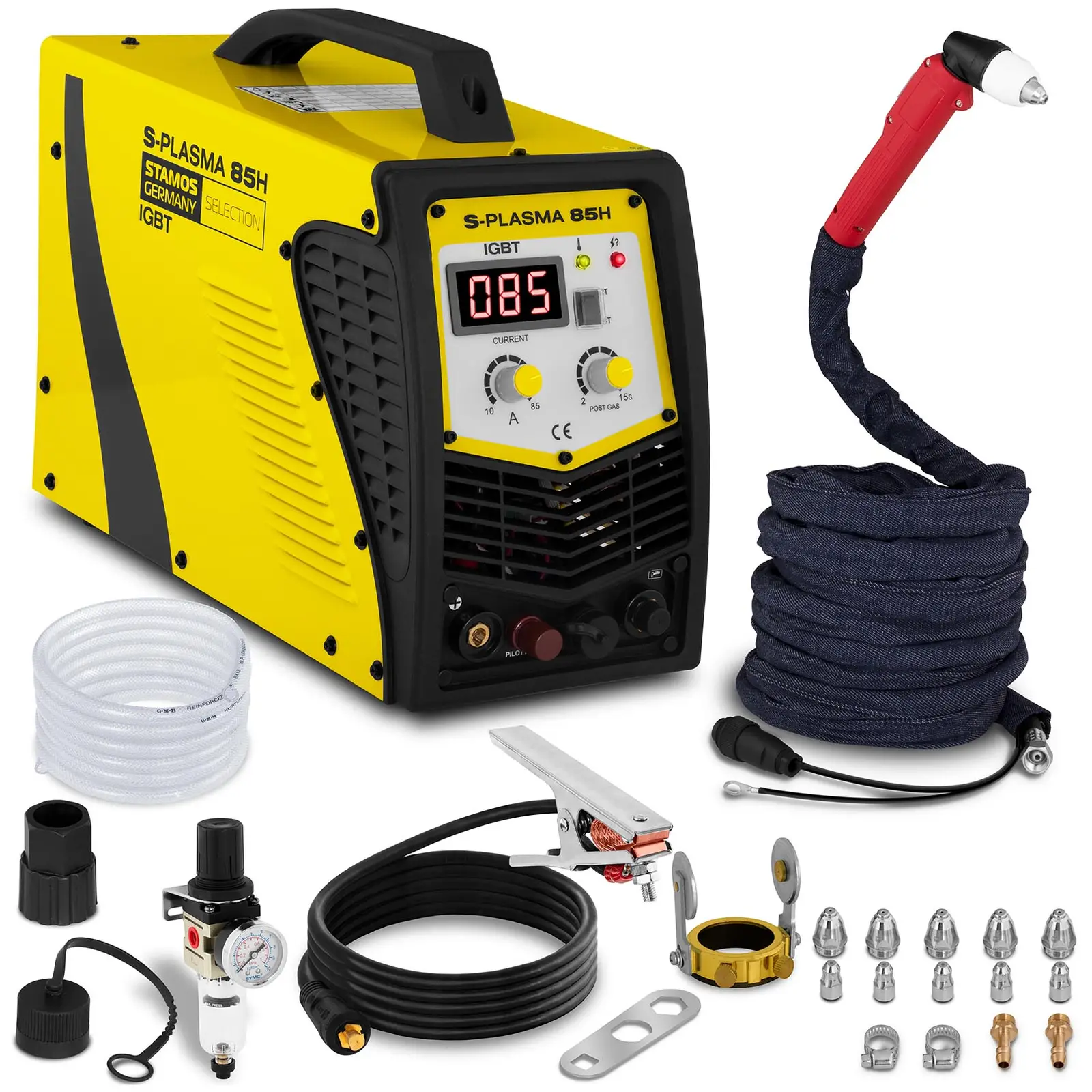 Plasma Cutter - 85 A - 400 V - pilot arc