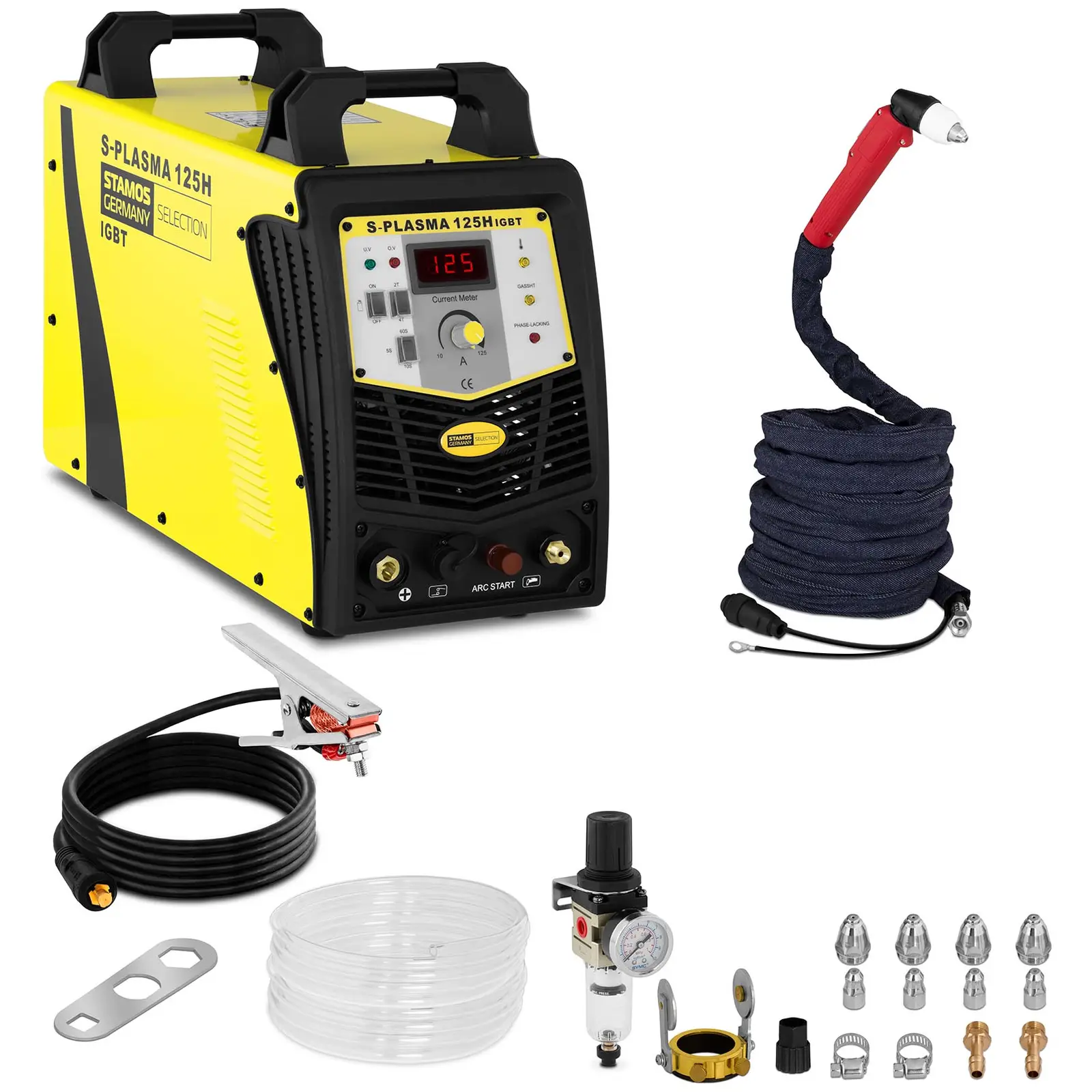 Plasma Cutter - 125 A - 400 V - pilot arc