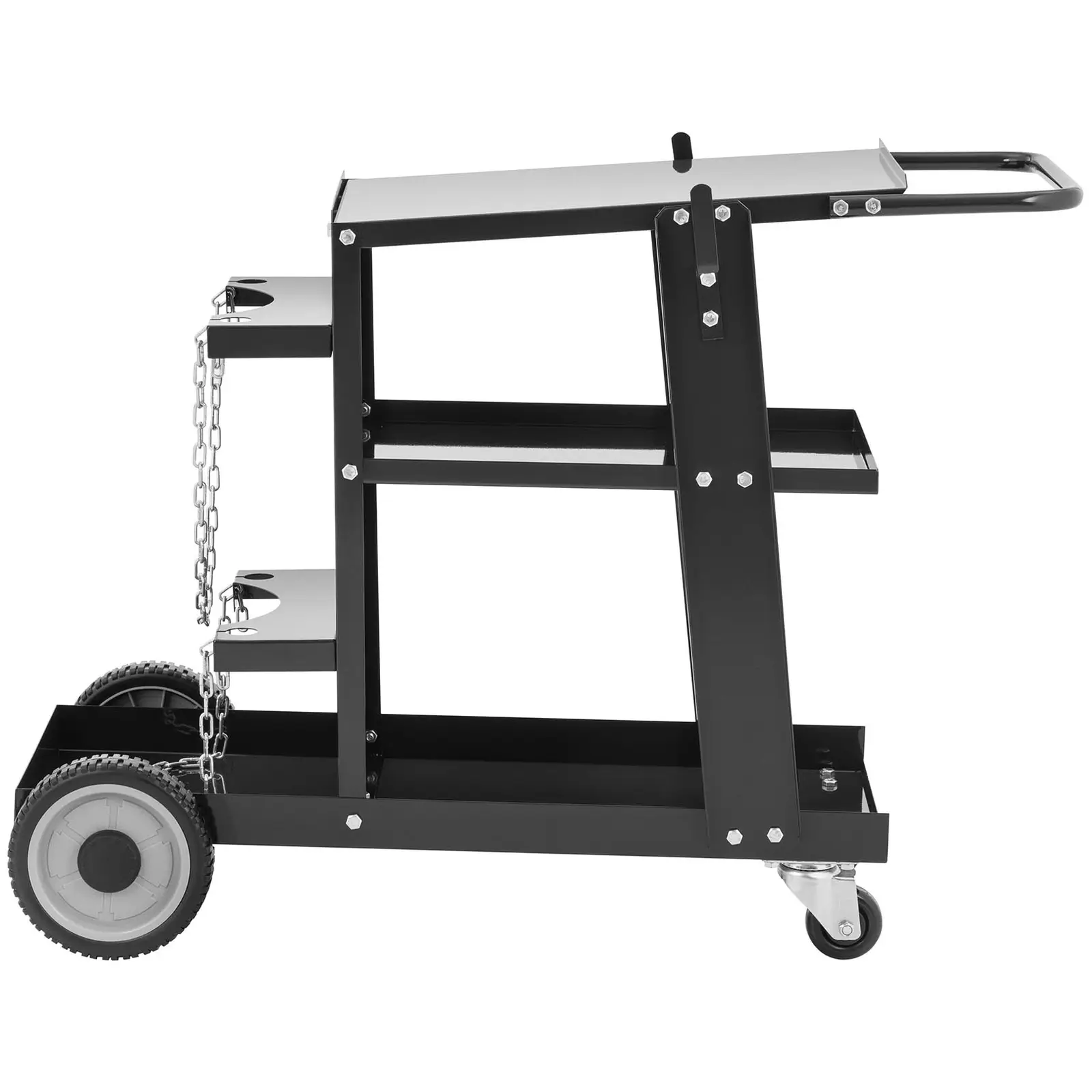 Vozík na svářečku - 75 cm (Počet zásuvek: 3 Pc)