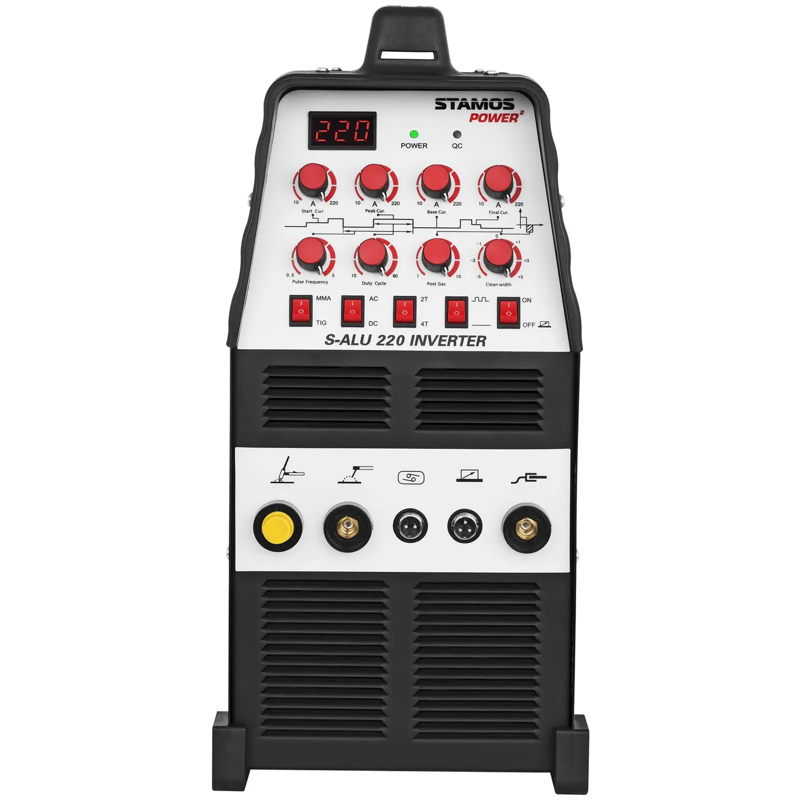 Poste à souder aluminium - 220A - 230V- 2/4 temps (Débit: 15 l/min)