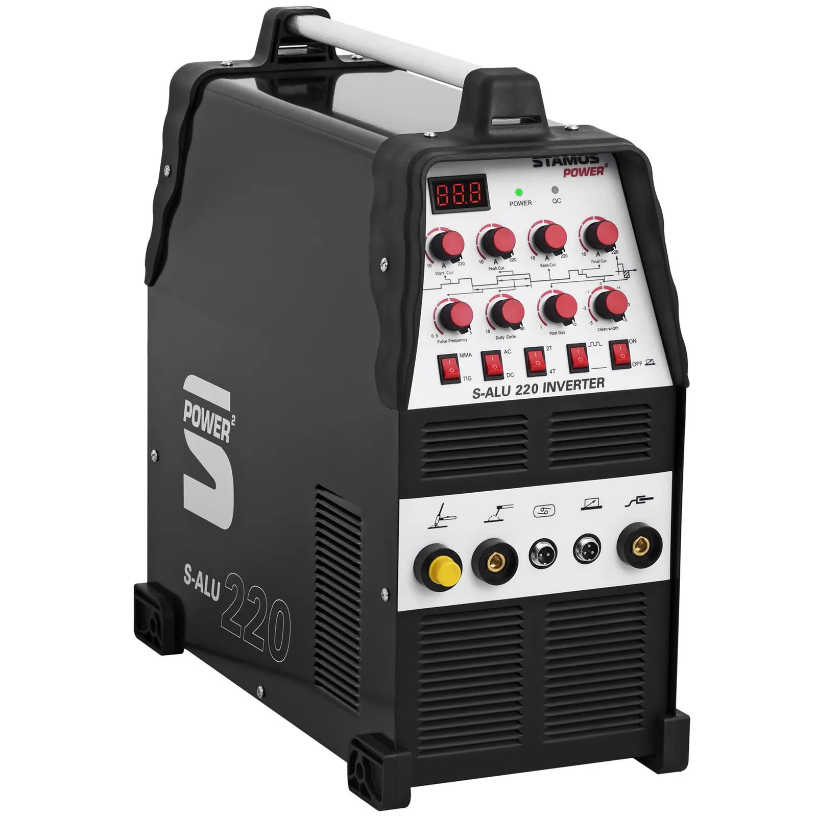 Poste à souder aluminium - 220A - 230V- 2/4 temps (Câble TIG: 4 m)