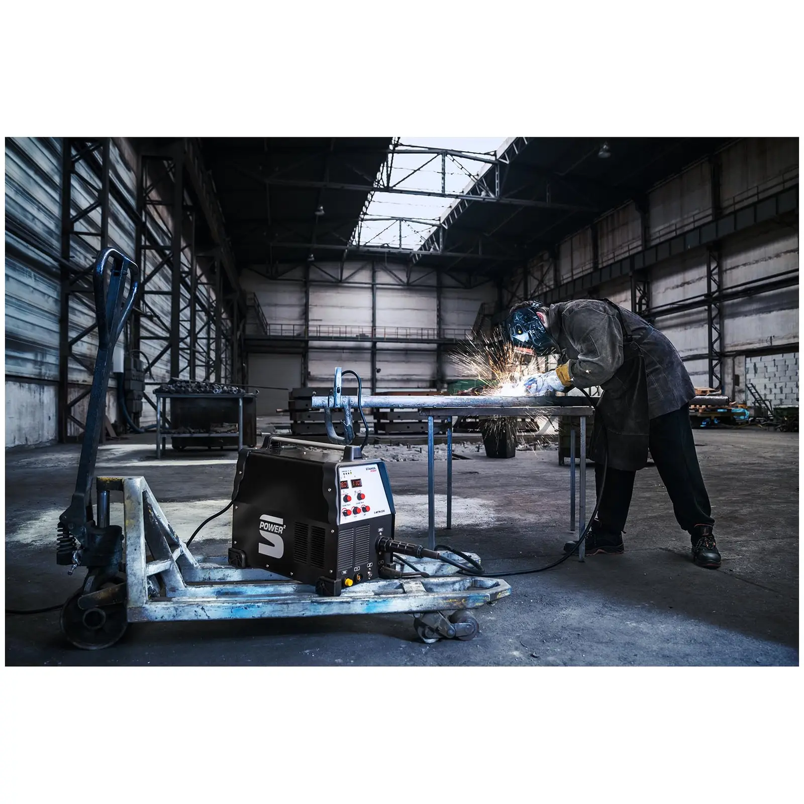 Poste combiné - TIG 220A - MIG 220A - E-Hand (Hot Start: Oui)