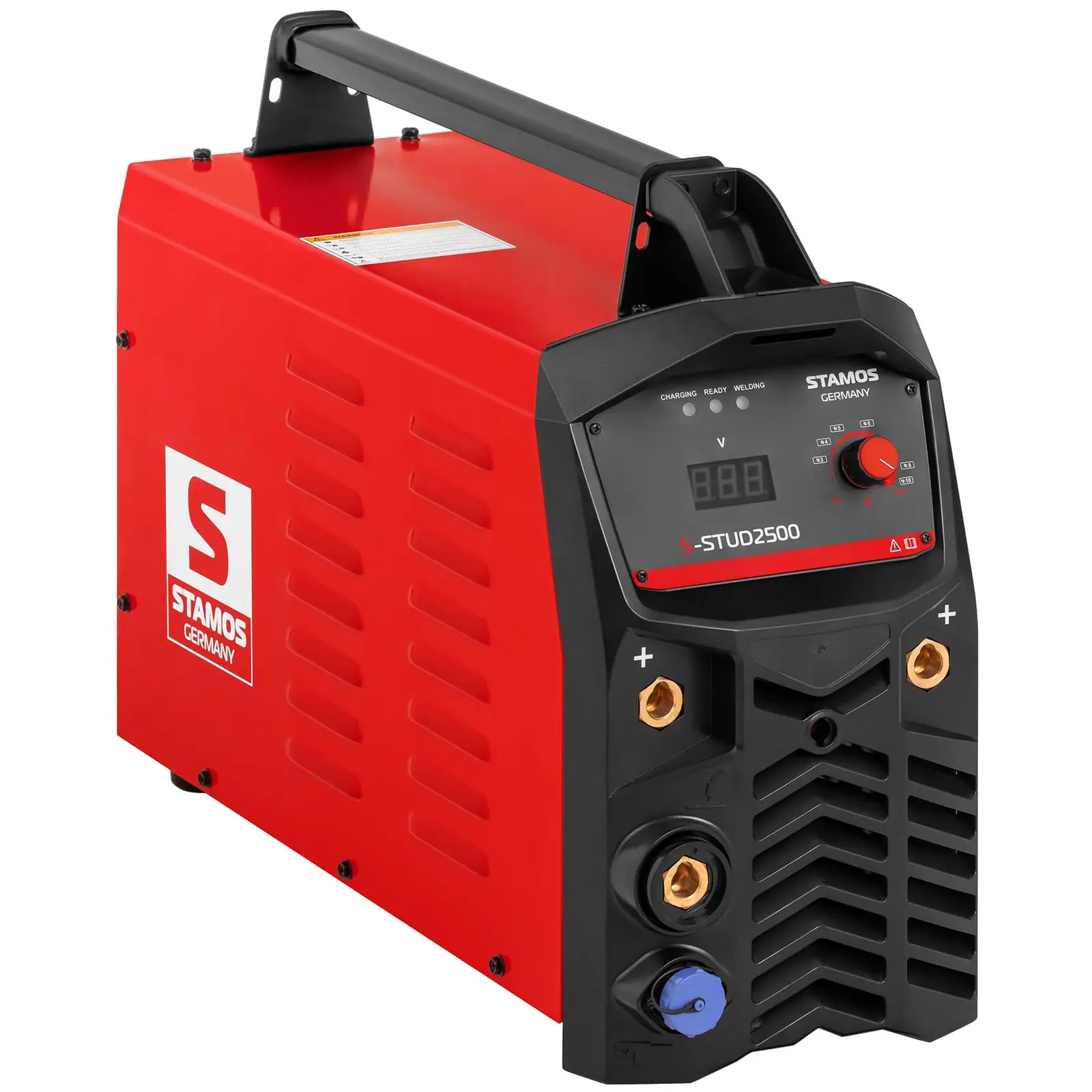 Stud Welder S-STUD2500: Highly efficient welding, 2500 J energy storage, 108000 μF capacity