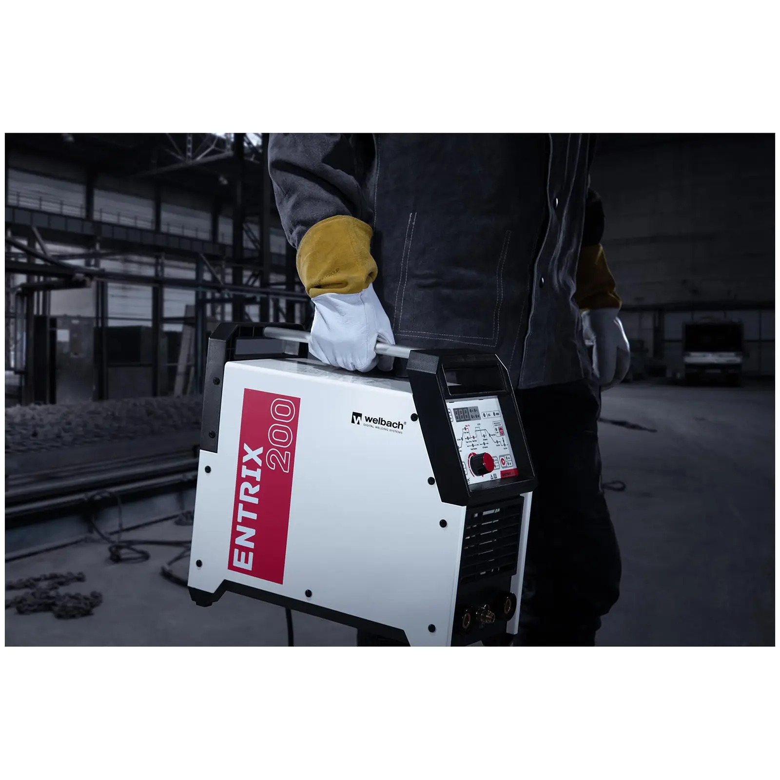 Aluminiumsvets - TIG AC/DC - 200 A - Digital - 230 V - Puls (Typ av inverterare: IGBT)