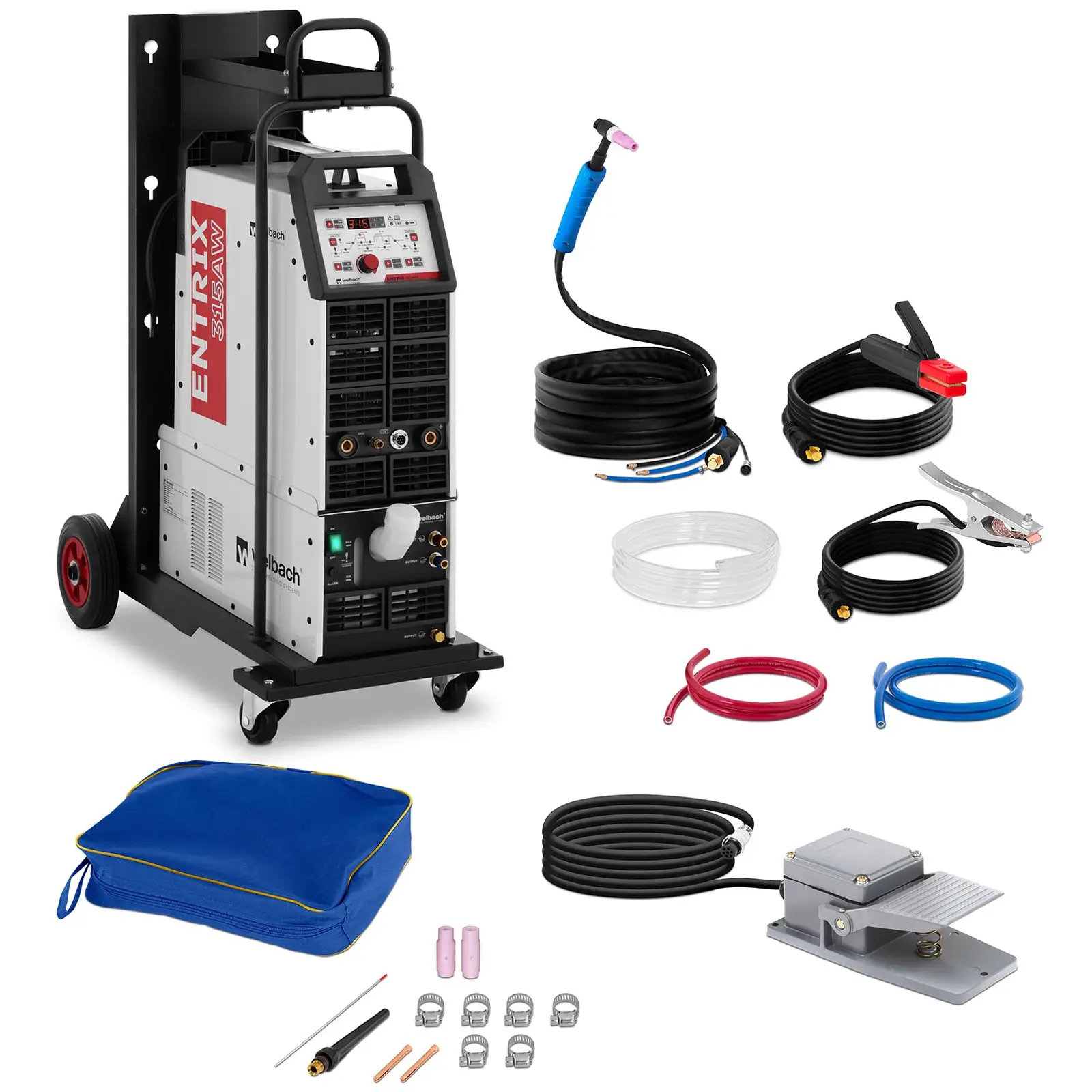 TIG Welder - 315 A - 400 V - digital - pulse - water-cooled