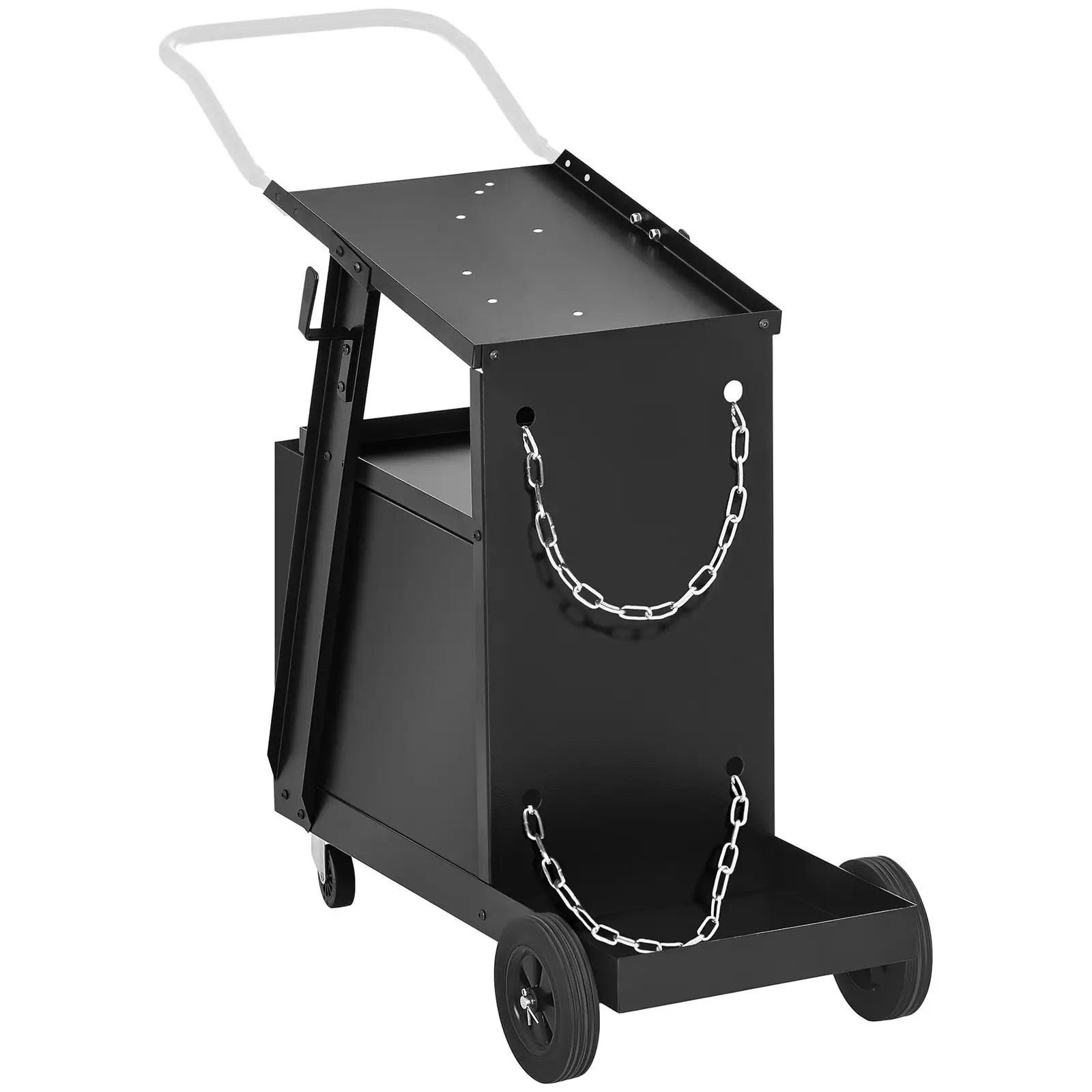 Svářečský vozík se 3 zásuvkami - 75 kg (Materiál: Ocel)