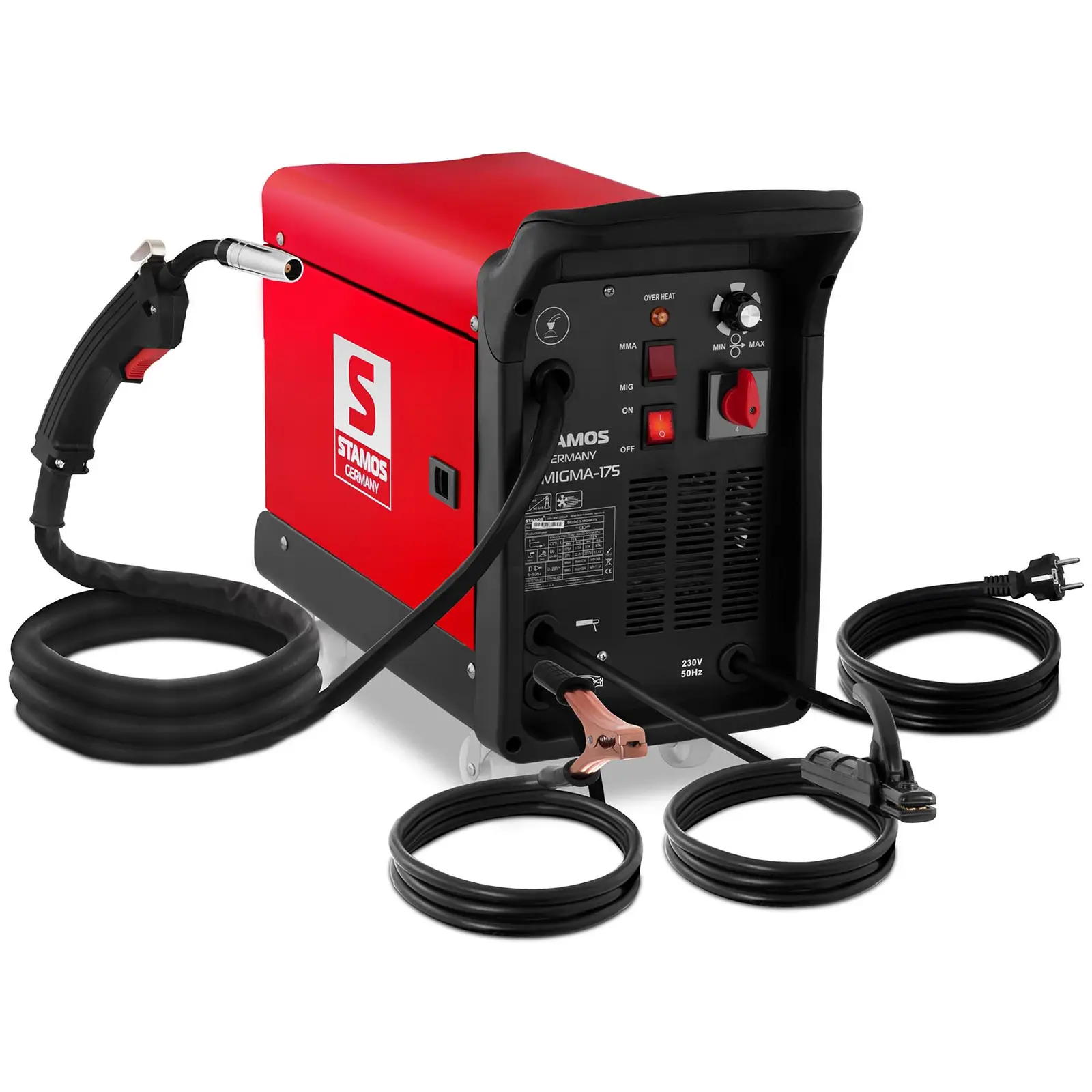 Occasion Poste à souder MIG/MAG à roulettes - 175 A - 230 V