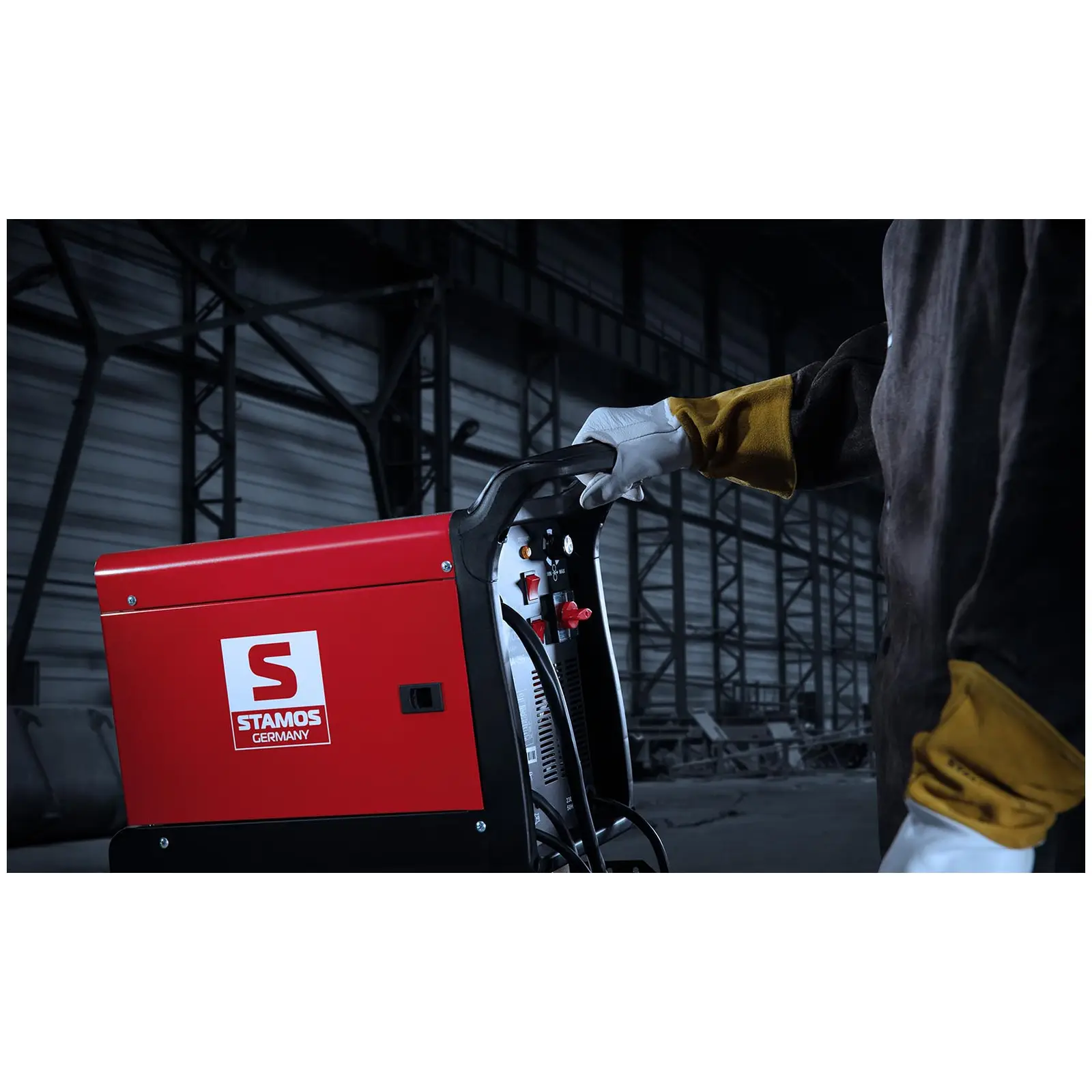 Occasion Poste à souder MIG/MAG à 4 roulettes - 195 A - 230 V