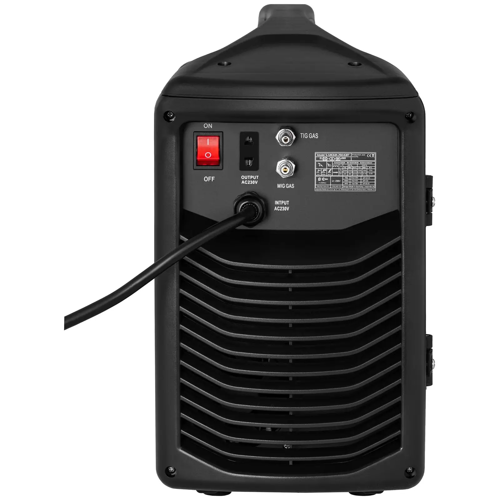 Poste à souder combiné - 250 A - 230 V - FCAW