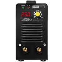 Elektrodová svářečka - 250 A - 8m kabel - Hot Start - PRO