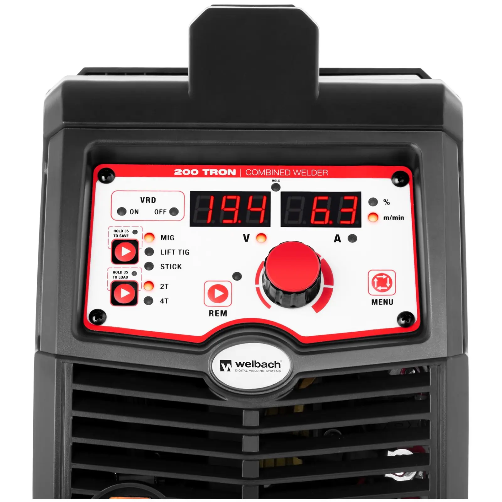 Kombinirani varilec - Digitalni - TIG - MIG/MAG - MMA - 200 A