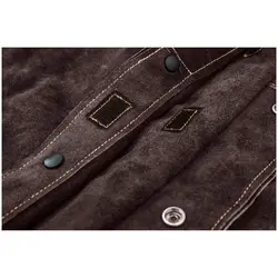 Svářečská bunda z telecí štípenkové usně - velikost XXL