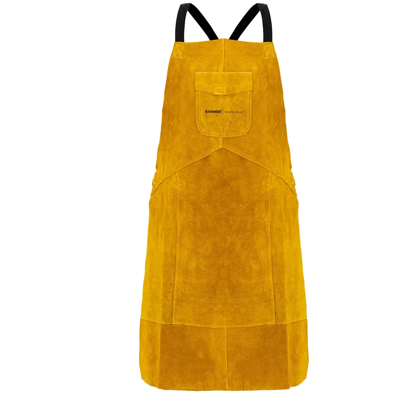 Tablier de soudeur en cuir croute de bovin - Taille XL (Norme: EN ISO 11611:2007)
