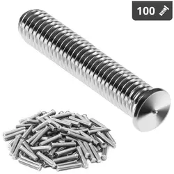 Stud Welder Set - M5 - 25mm - stainless steel - 100 pieces