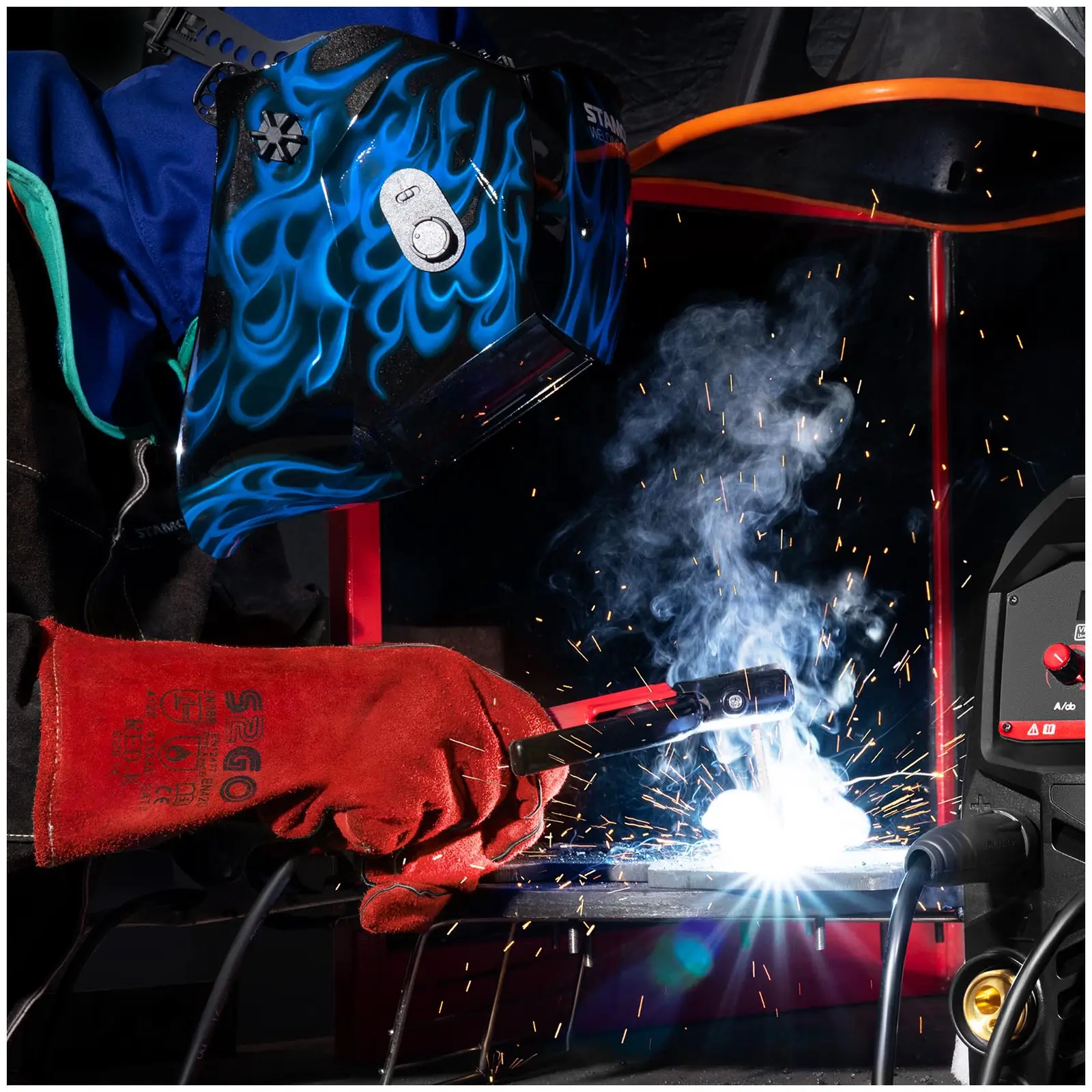 Schweißerhandschuhe Typ A/B Gr. 10/XL - Stamos Germany