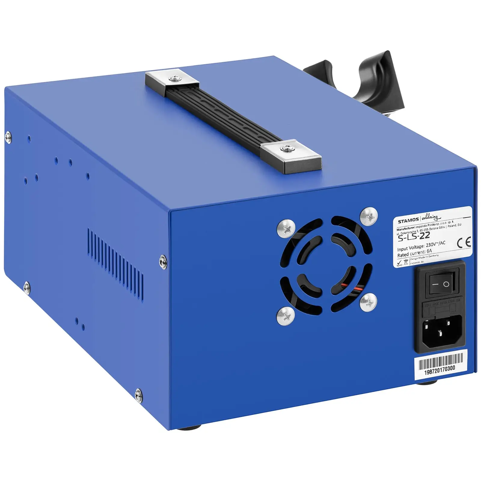 Station de soudage - 800 W - 4 DELs - avec lampe (Filtre à fumée: Non)