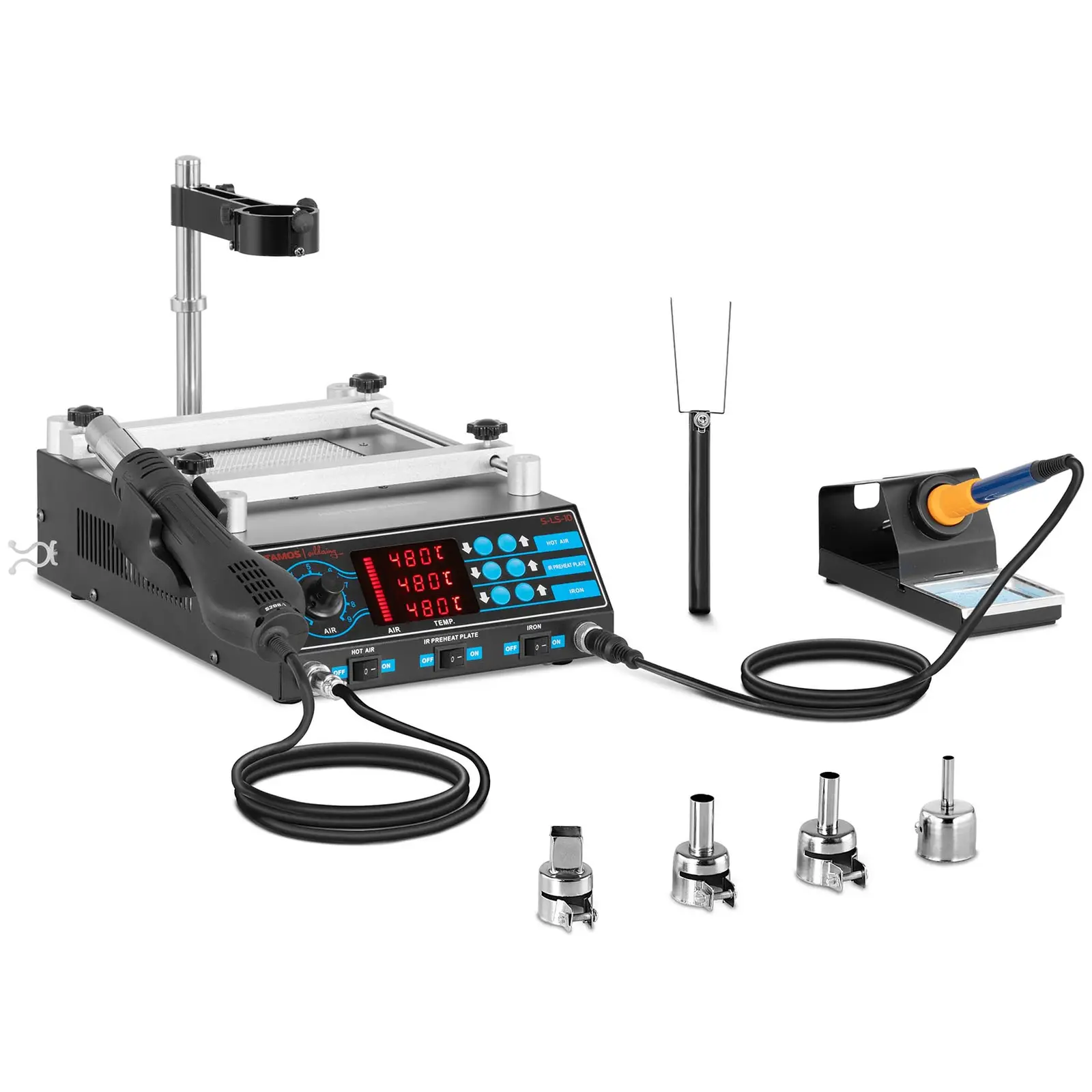 Pájecí stanice se 2 držáky Basic - Stamos Soldering