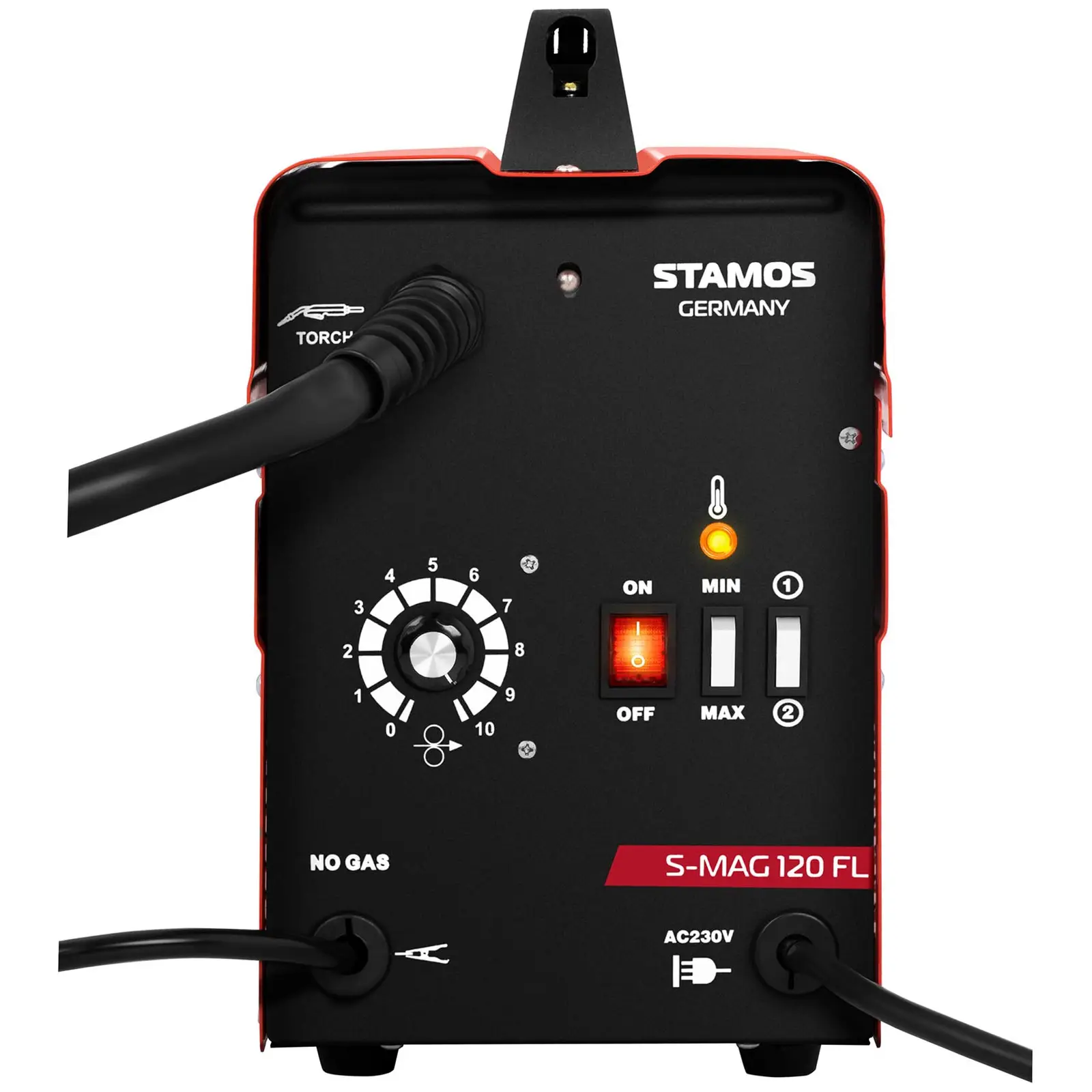Poste à souder MIG/MAG sans gaz - 120 A (2T / 4T: Non)