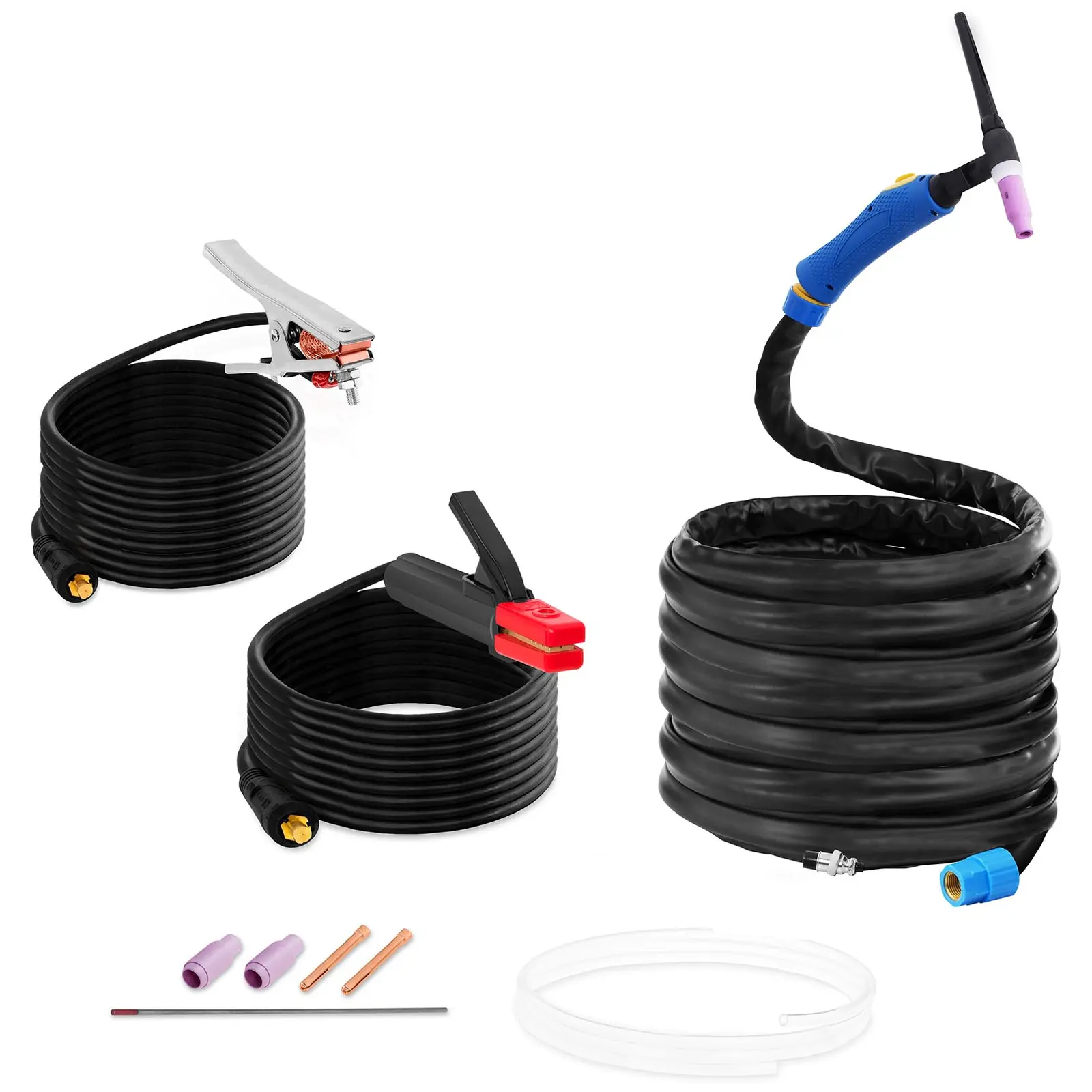 Poste à souder Alu - TIG CA/CC - 220 A - Câble de 8 mètres - Pulse (Débit: 15 l/min)