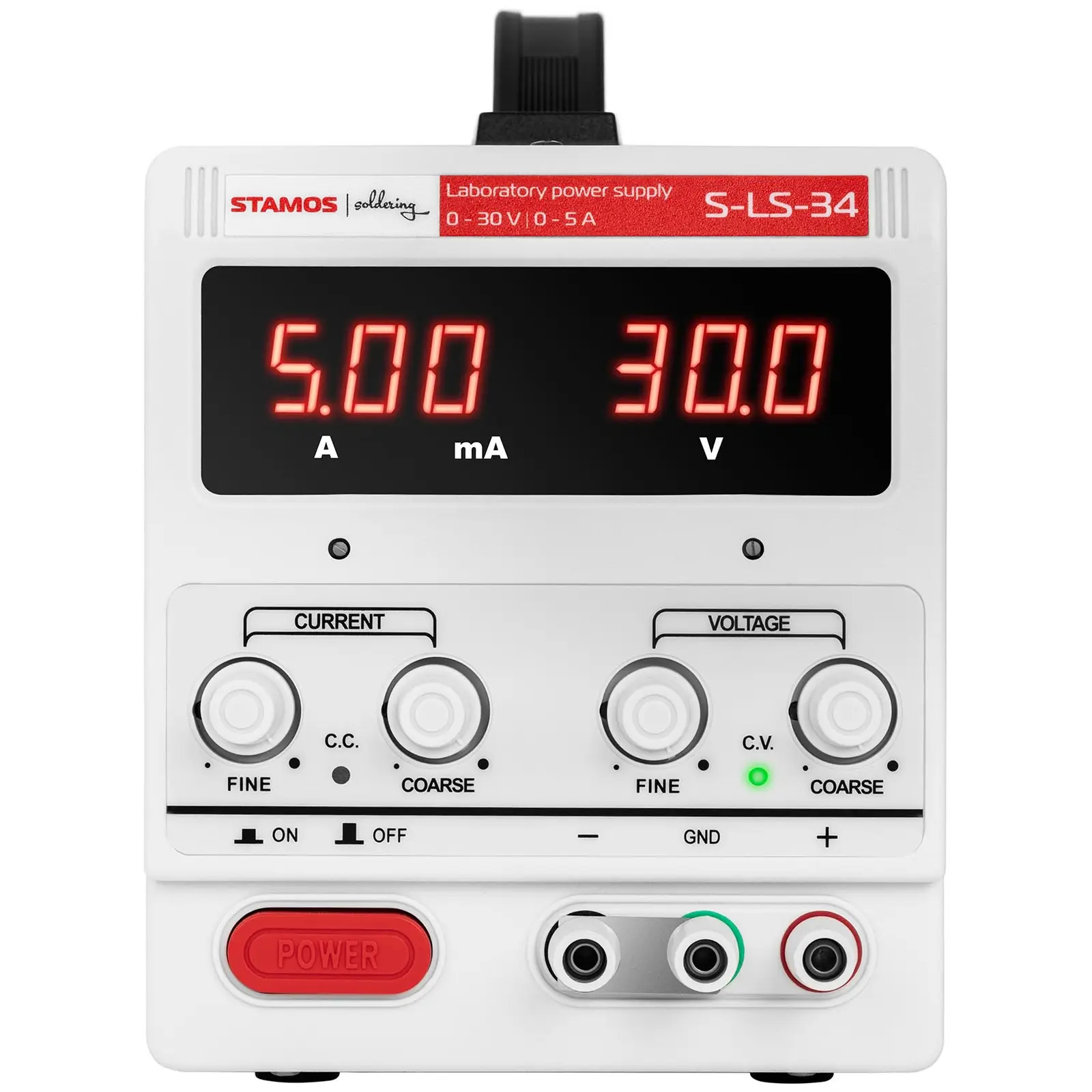 Strømforsyning - 0-30 V - 0-5 A DC - 150 W